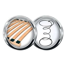 Pat Modern Milena Kanna 07 mecanism de ridicare 160x200 (Dark Beige) Thumb