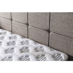 Кровать Monessa Carre 140x200 Keten Q (Brown Light) Thumb