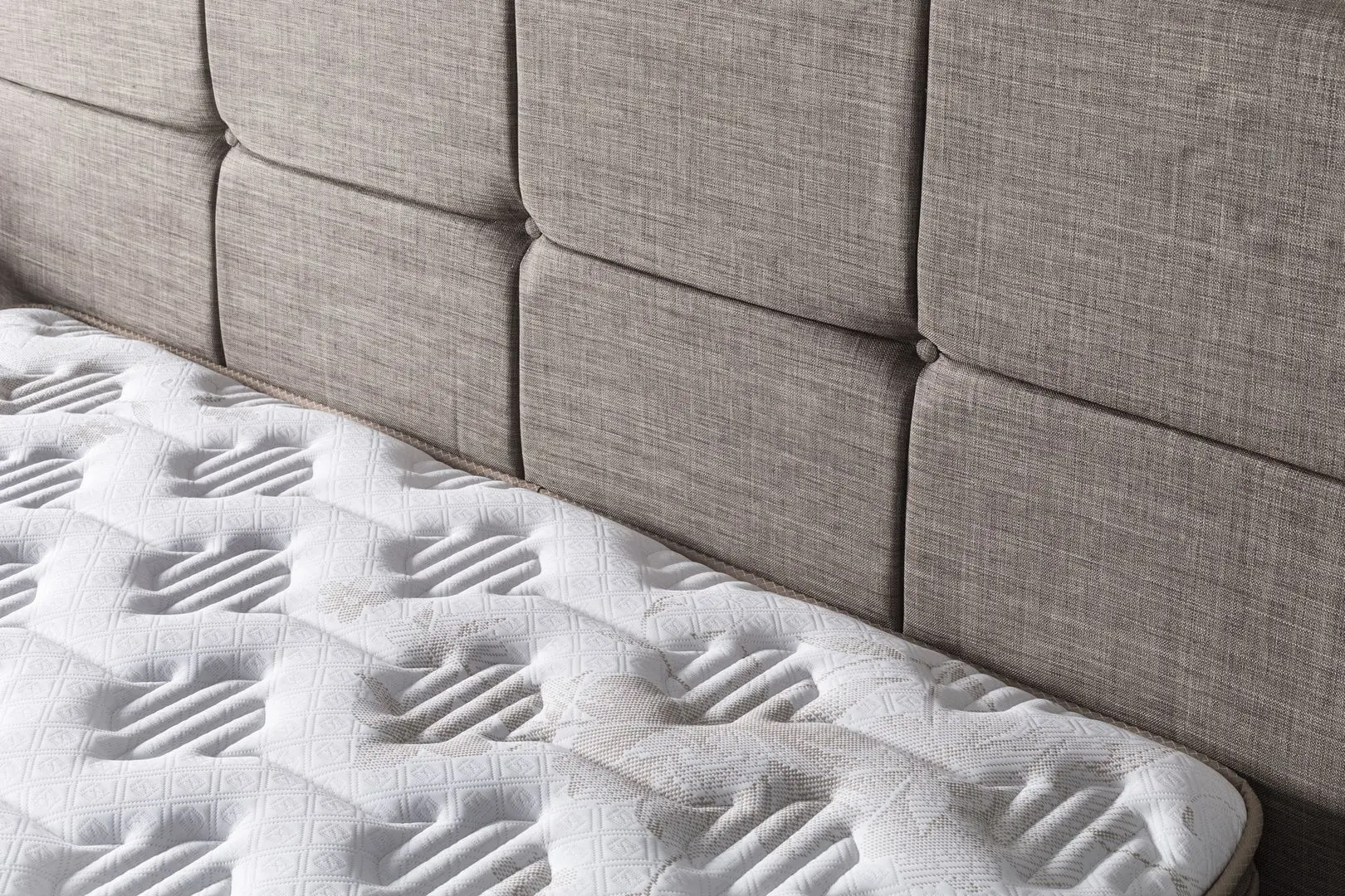 Кровать Monessa Carre 160x200 Keten Q (Brown Light) - 3