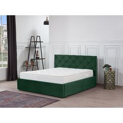 Кровать Monessa Majestic Highbed 180x200 с подъемным механизмом Sasmen (Green) Thumb
