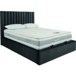 Кровать Monessa Model-4 160x200 с подъемным механизмом Babyface 08 (Anthracite)