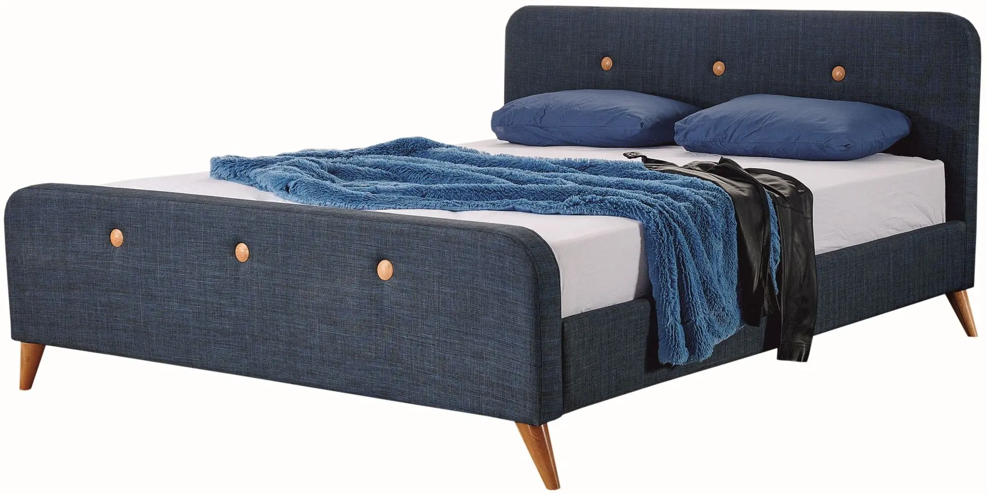 Pat Monessa Trend 160x200 Keten Q (Blue)