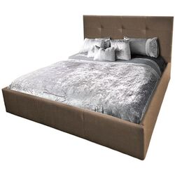 Кровать Montella Soft Monolith 09 160x200 (Brown Light) Thumb