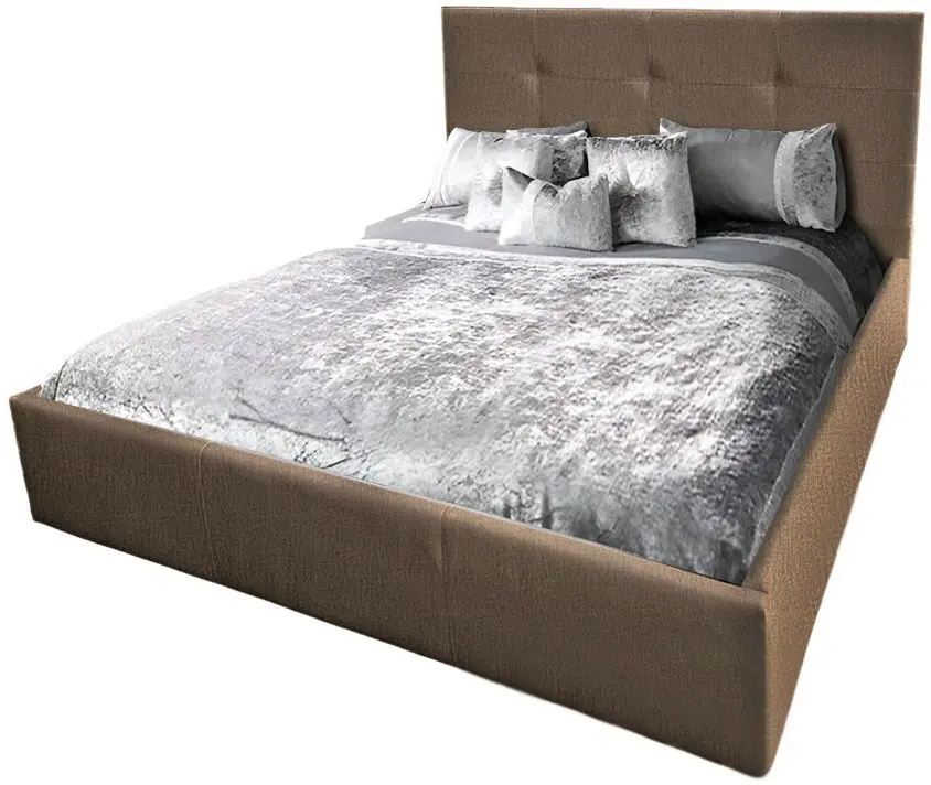 Кровать Montella Soft Monolith 09 160x200 (Brown Light) - 4