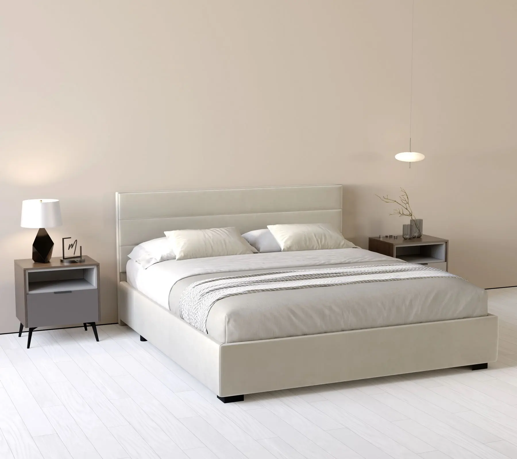 Кровать my-Amy 90x200 (Grigio)