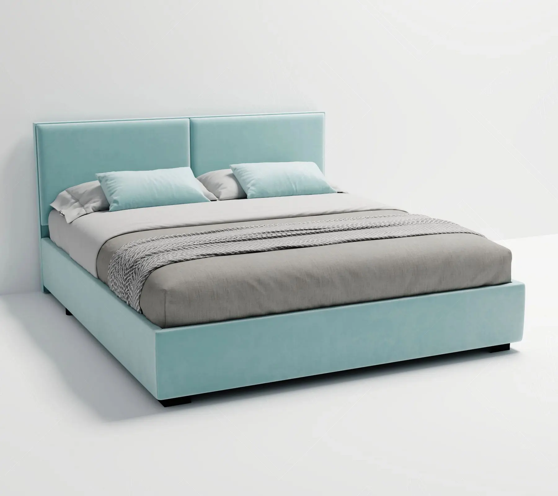 Кровать my-Bria 160x200 (Acqua)