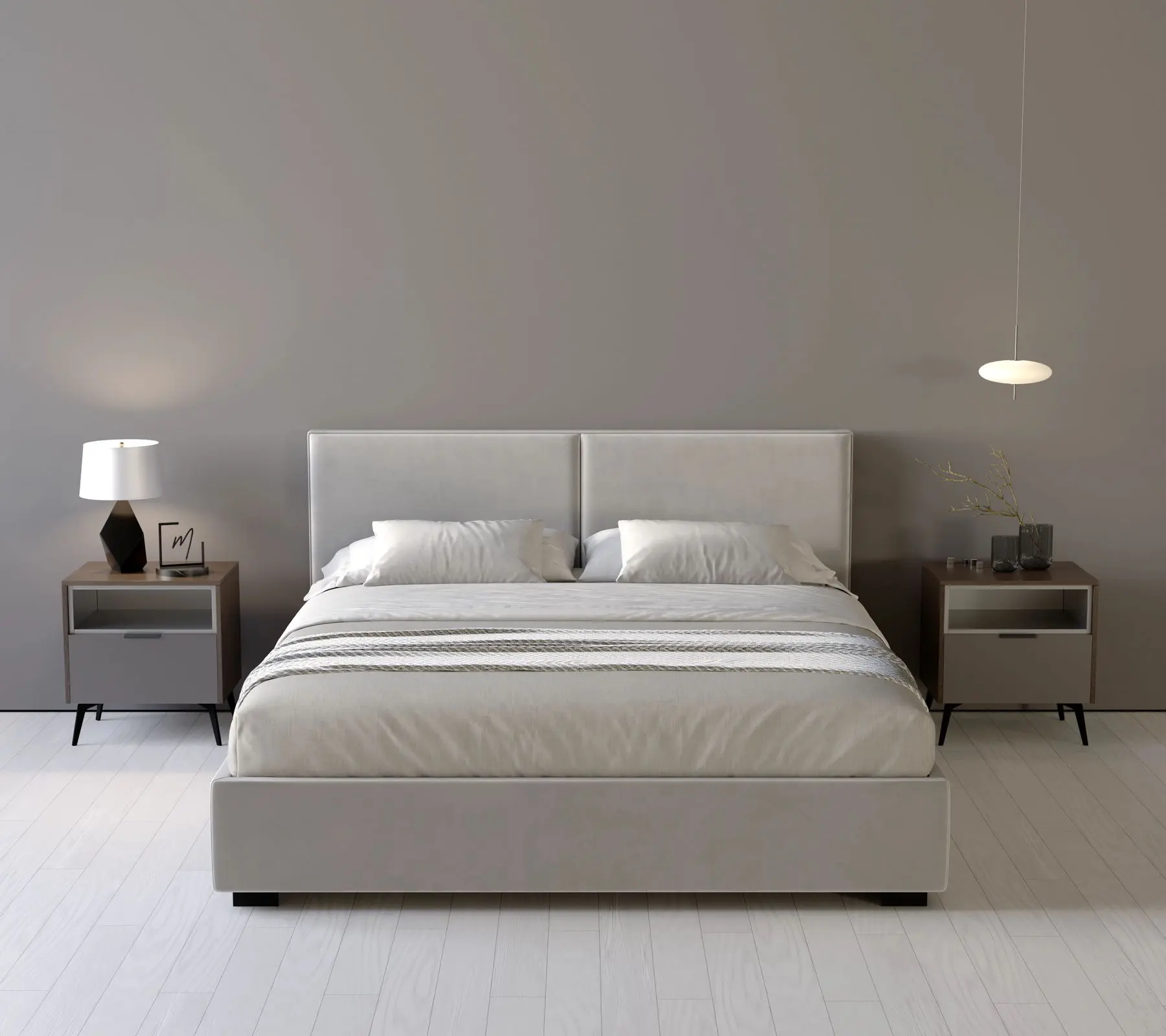 Кровать my-Bria 180x200 (Alluminio)