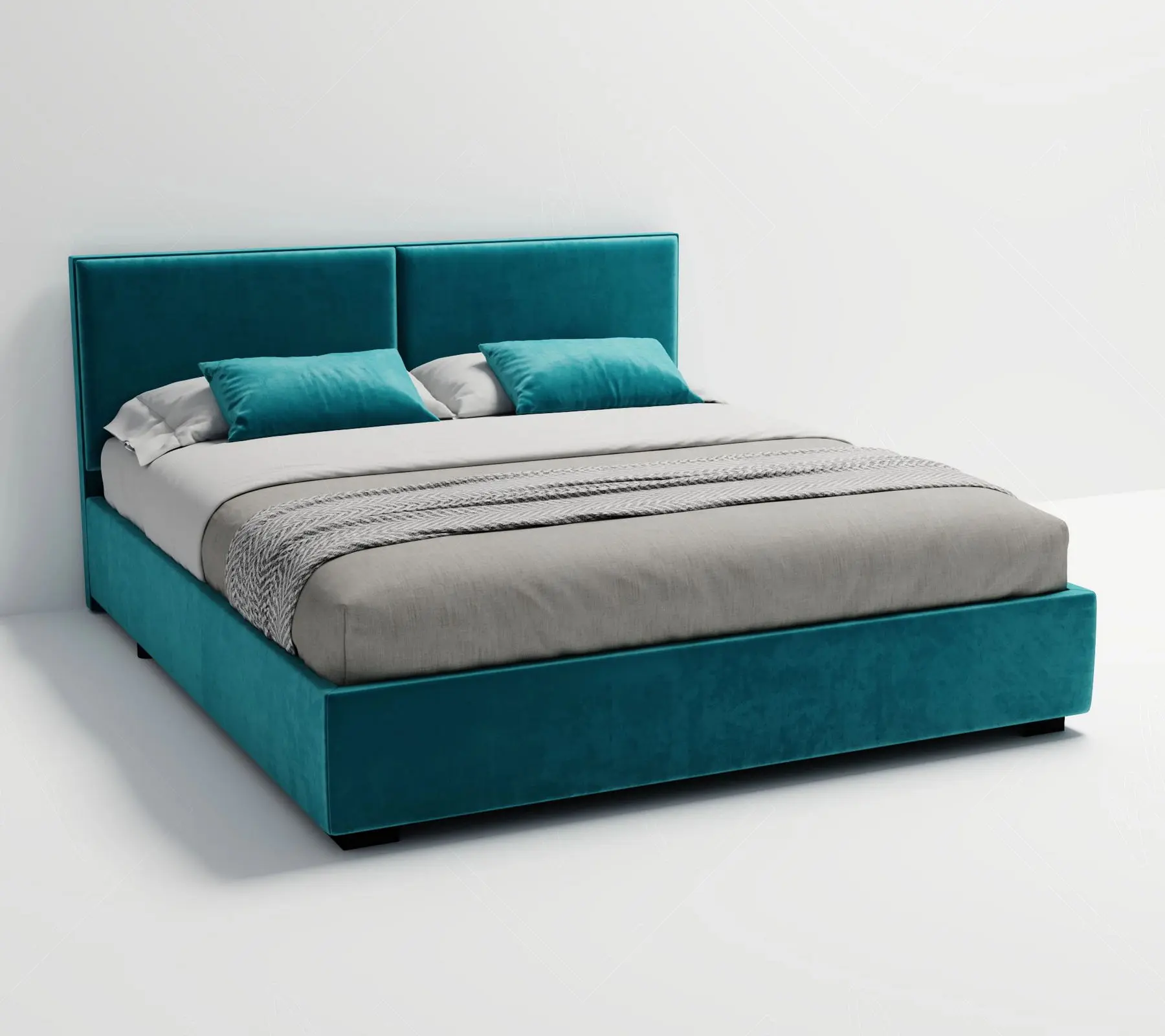 Кровать my-Bria 180x200 (Azzurro)