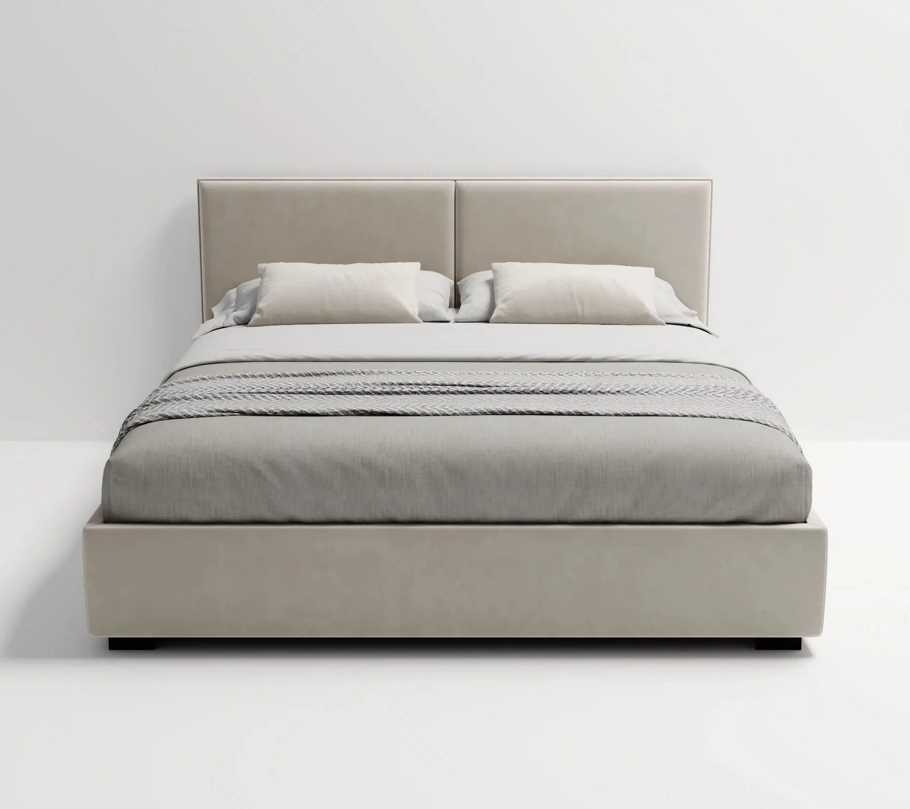 Кровать my-Bria 200x200 (Grigio)