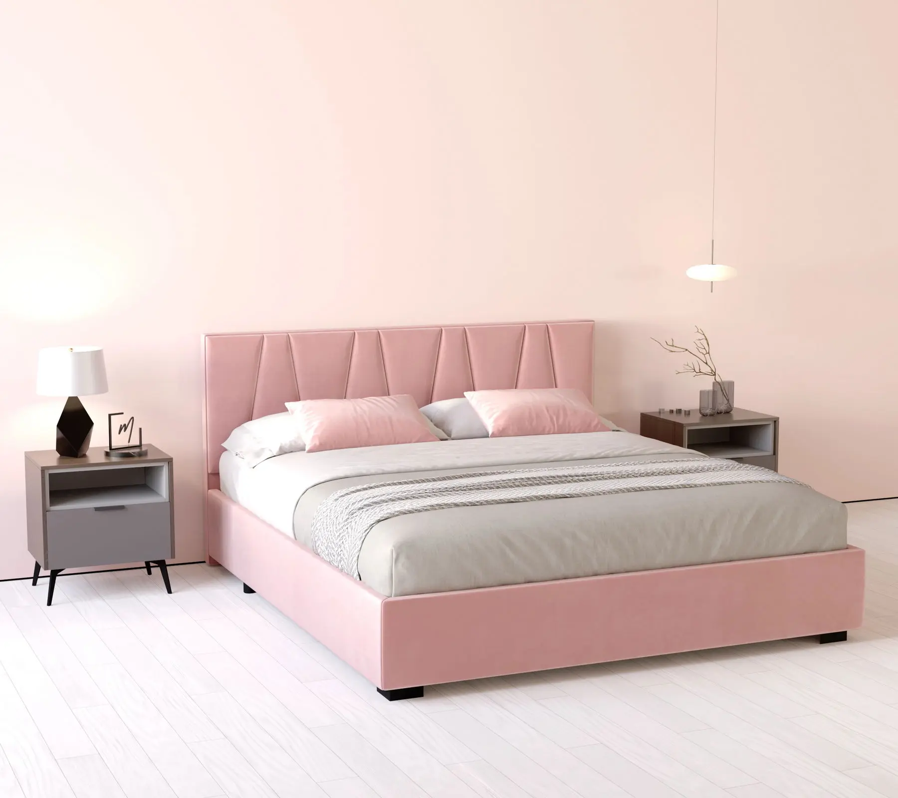 Кровать my-Eva 180x200 (Fucsia)