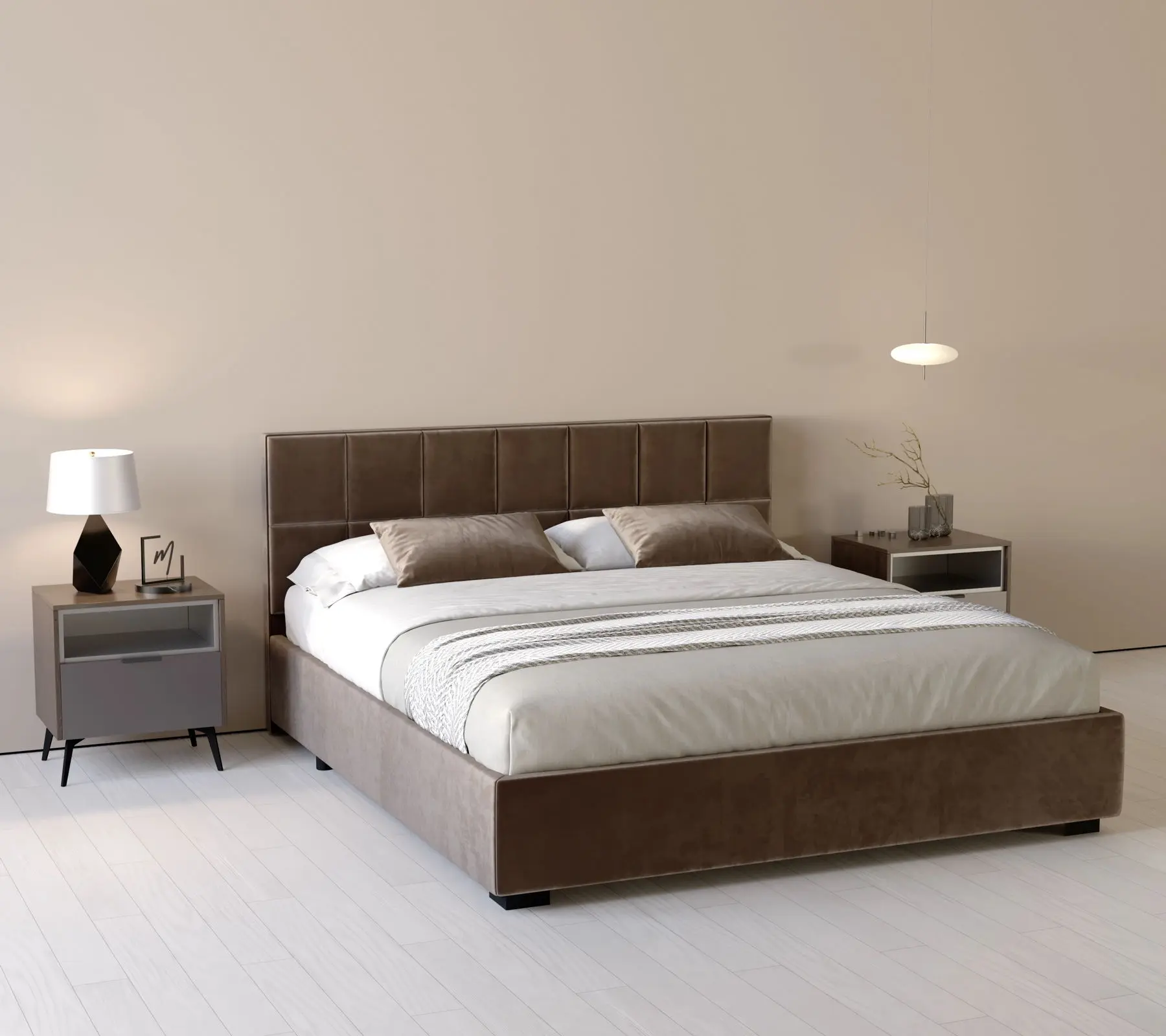 Кровать my-Kiki 160x200 (Cioccolato)