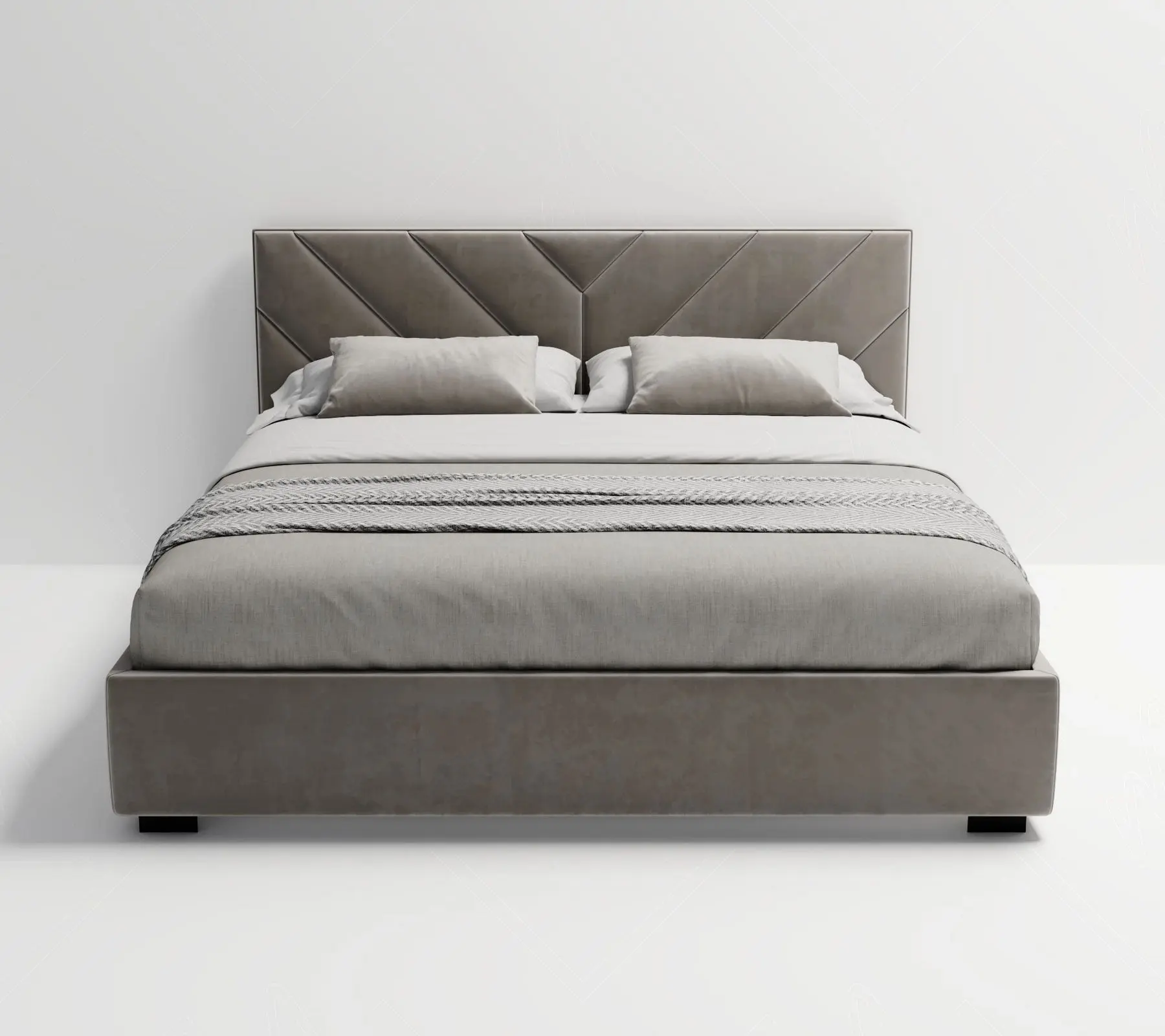 Кровать my-Kira 200x200 (Scuro)