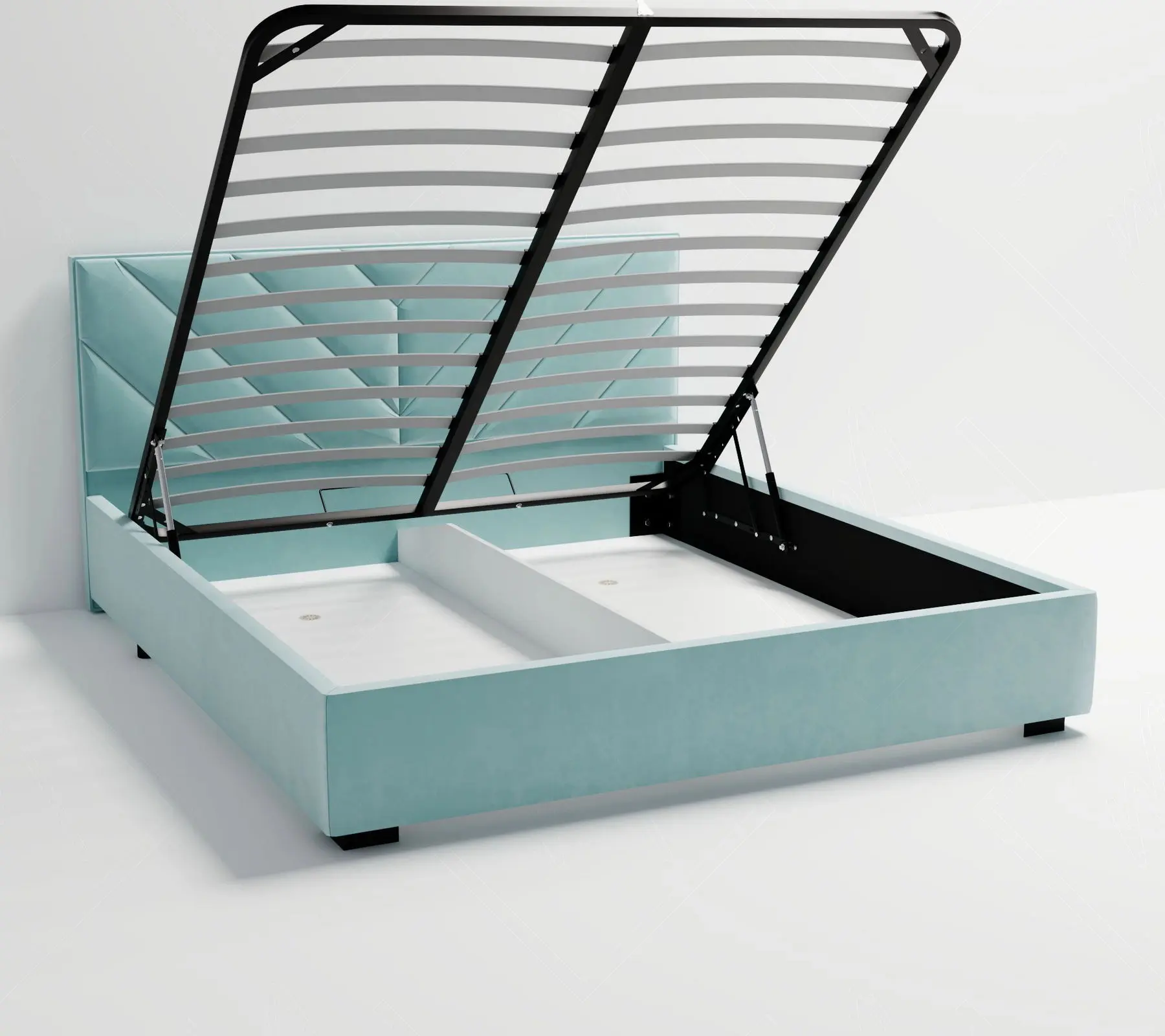 Кровать my-Kira 90x200 (Acqua)