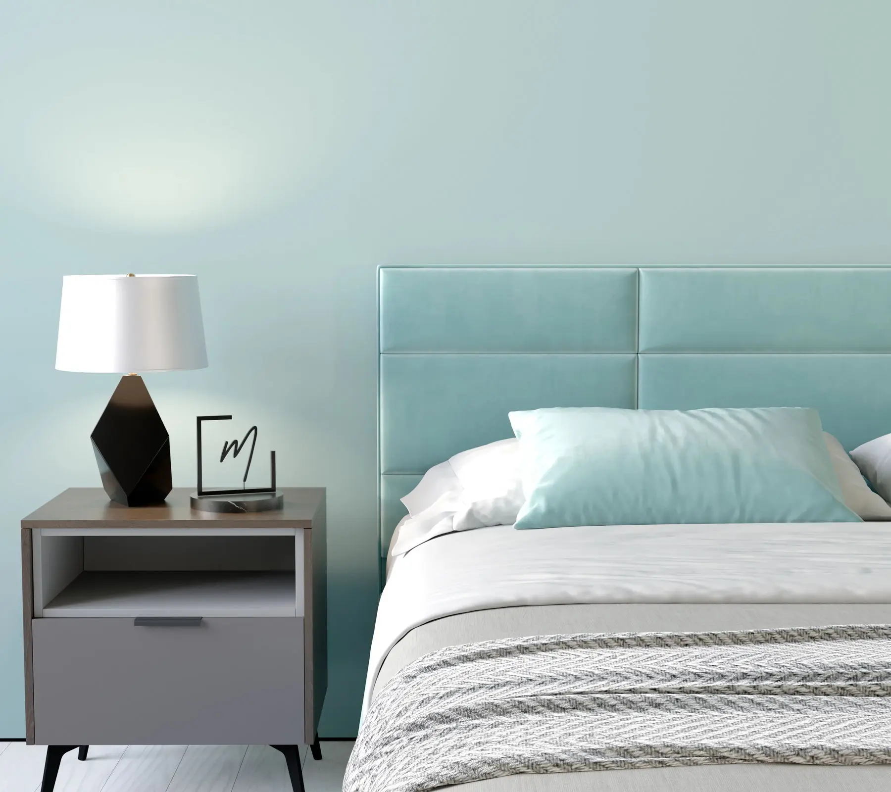 Кровать my-Lara 90x200 (Acqua)