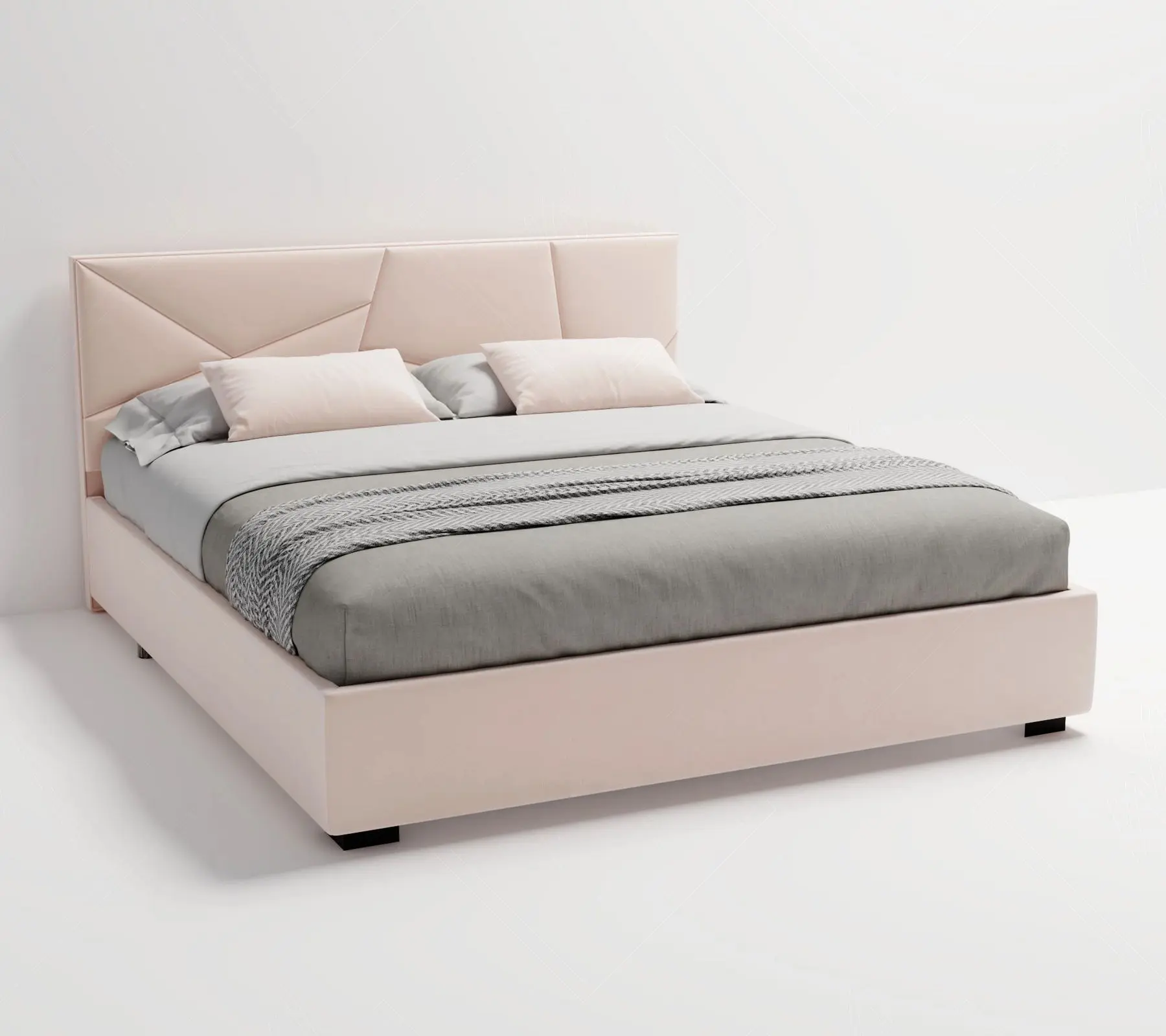 Кровать my-Lilu 200x200 (Rosa)