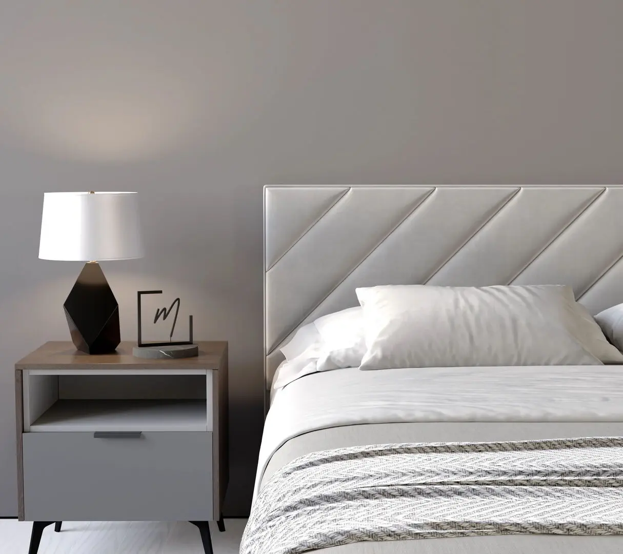 Кровать my-Luna 120x200 (Alluminio)