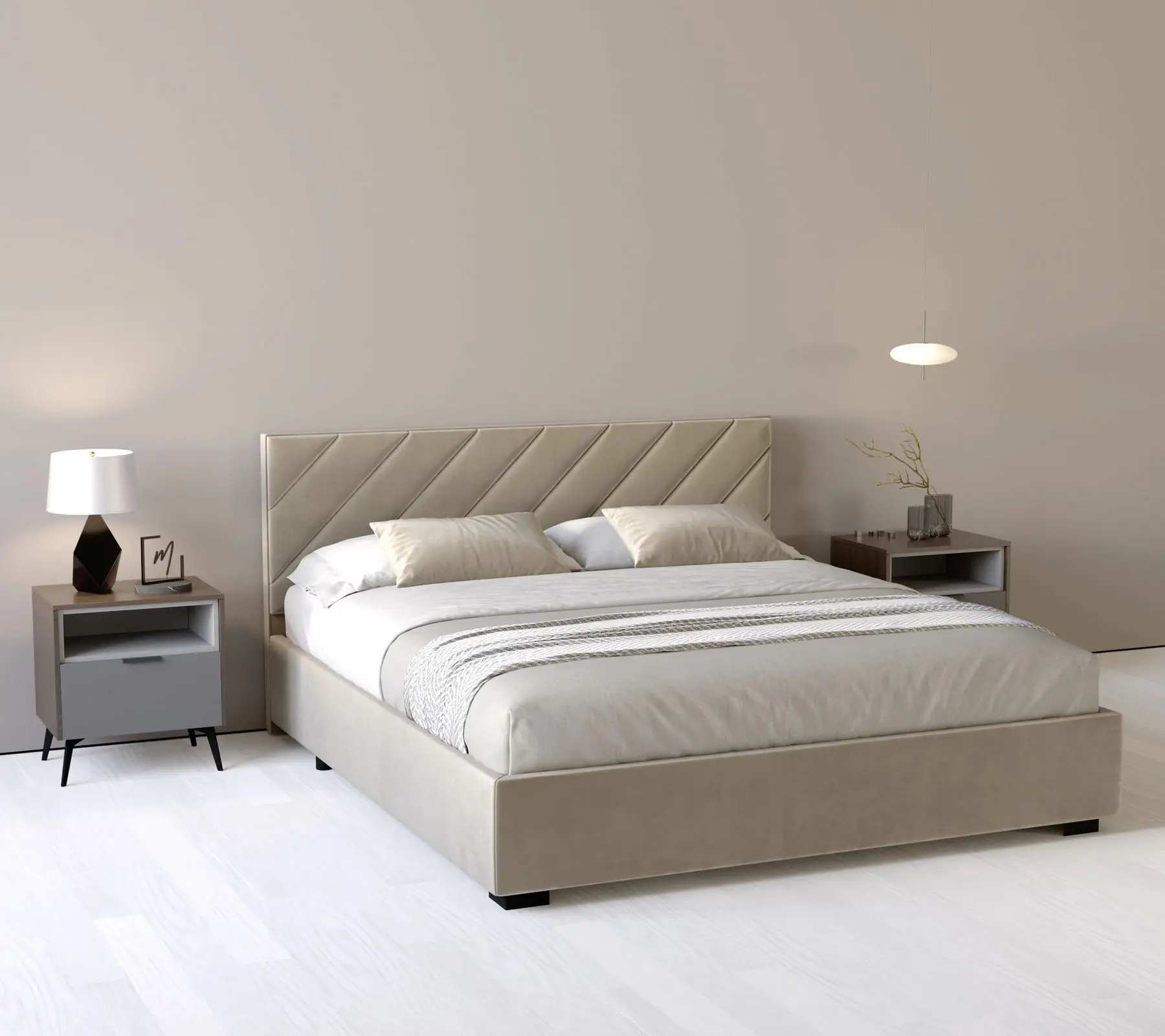 Кровать my-Luna 180x200 (Pietra)