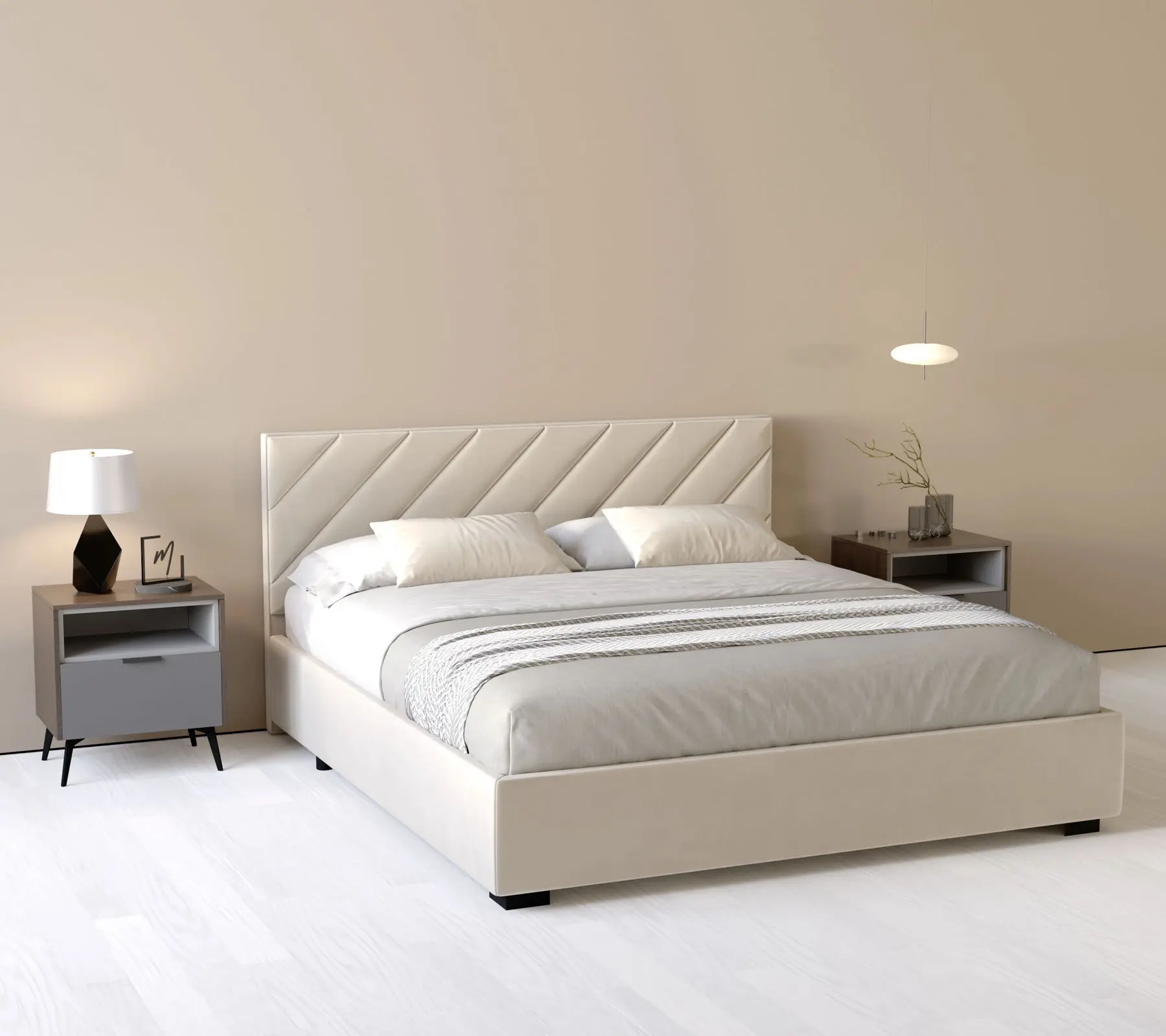 Кровать my-Luna 200x200 (Indaco)