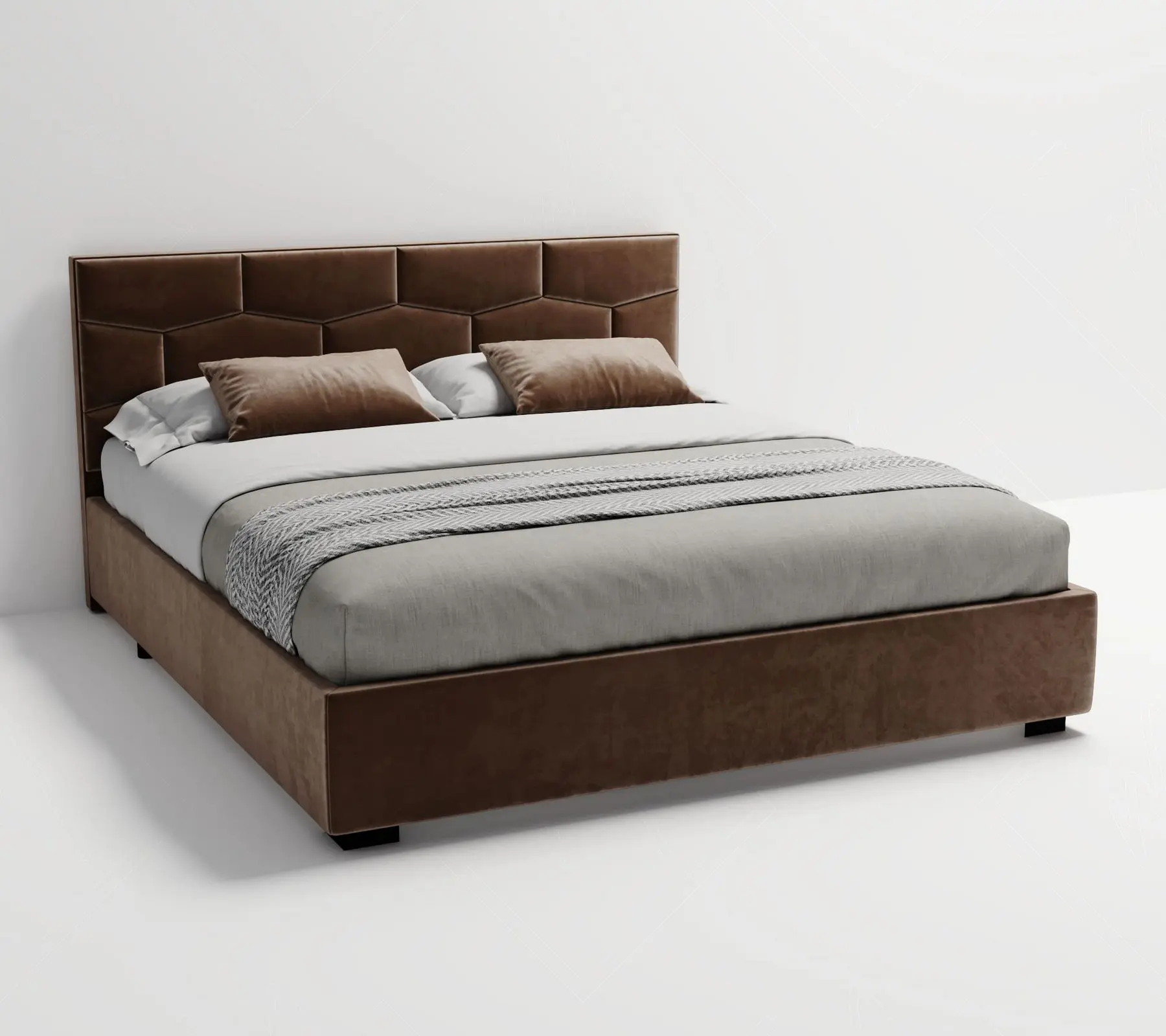 Кровать my-Mili 140x200 (Cioccolato)