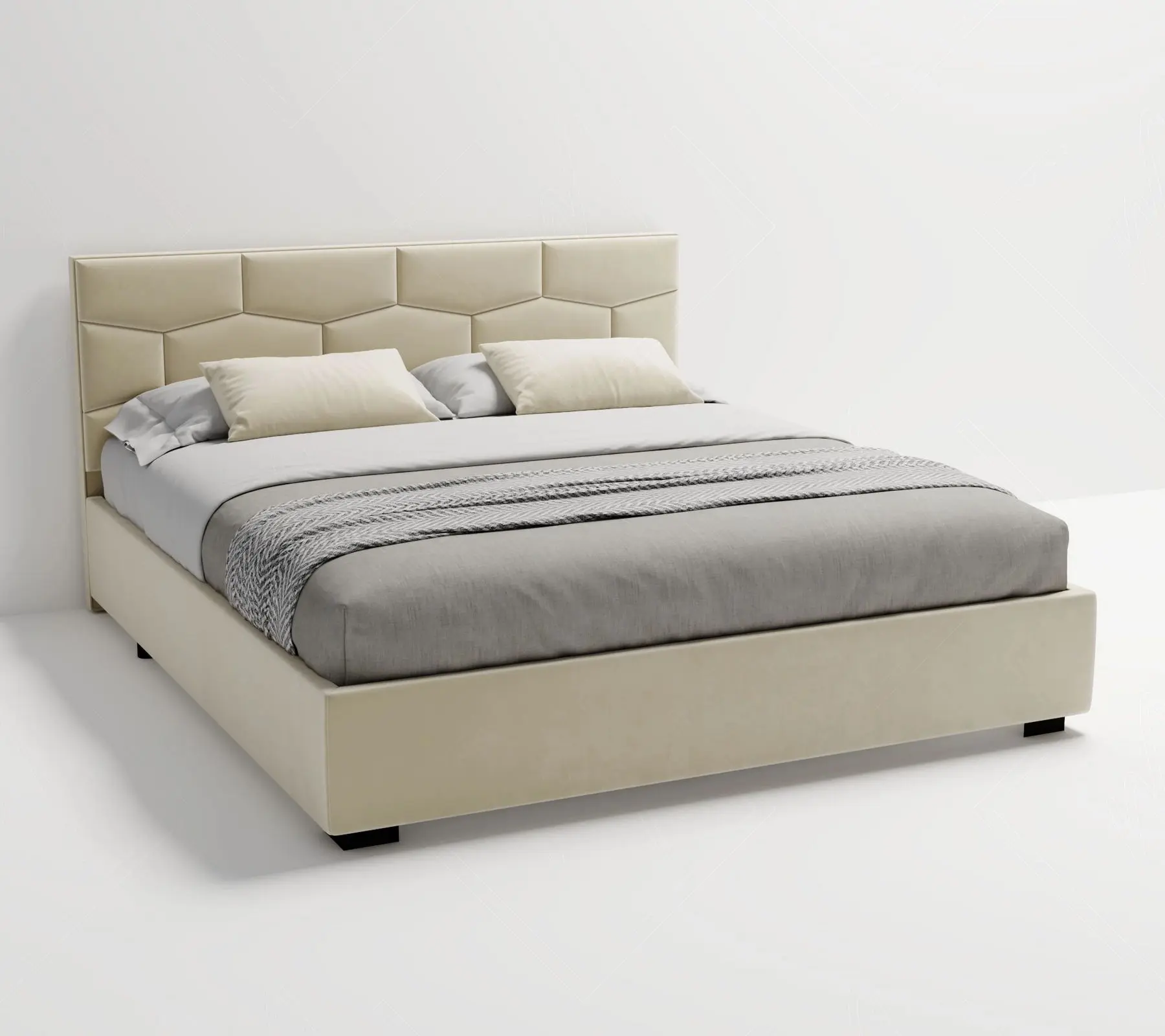 Кровать my-Mili 200x200 (Perla)