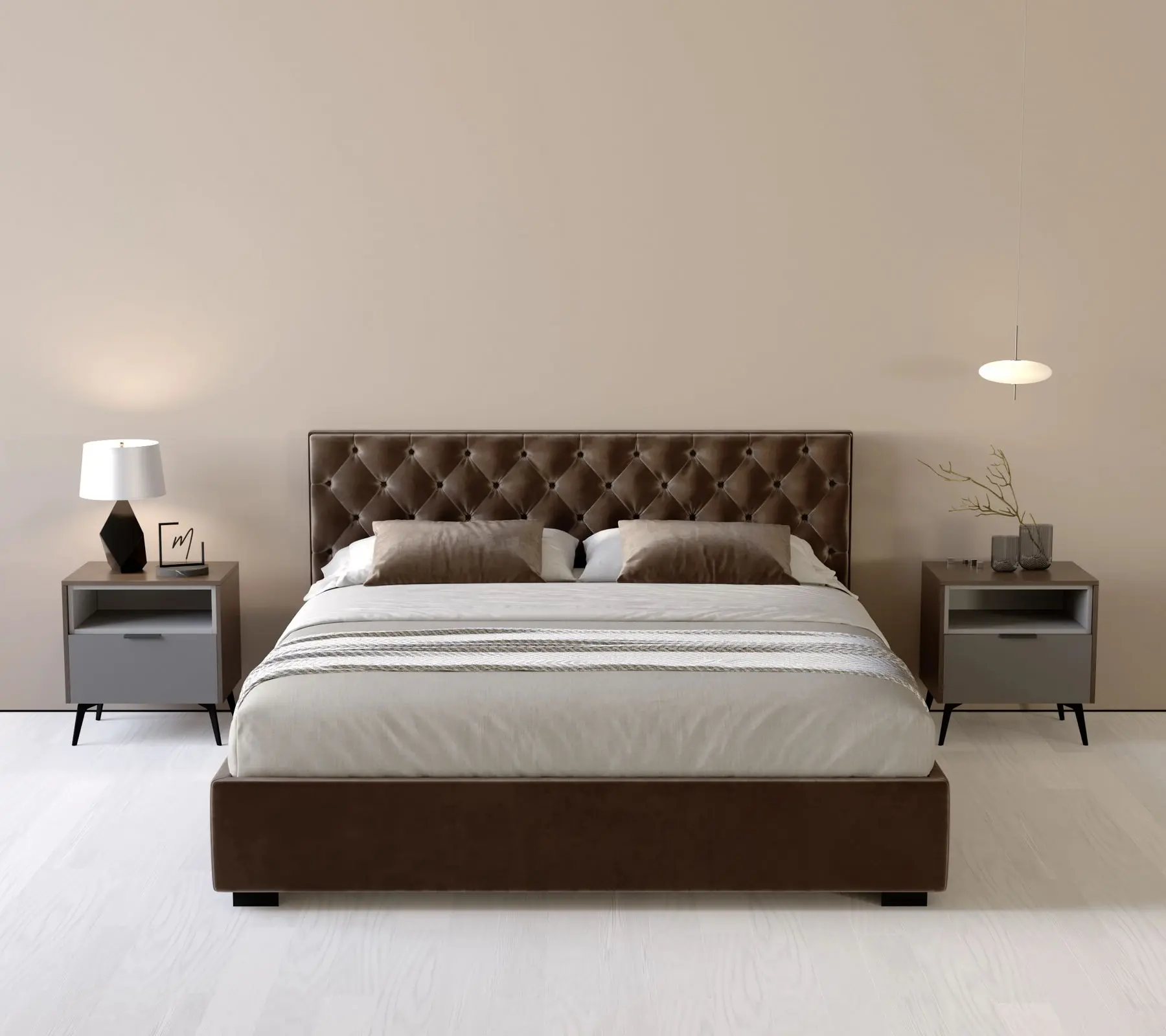 Кровать my-Mona 120x200 (Cioccolato)