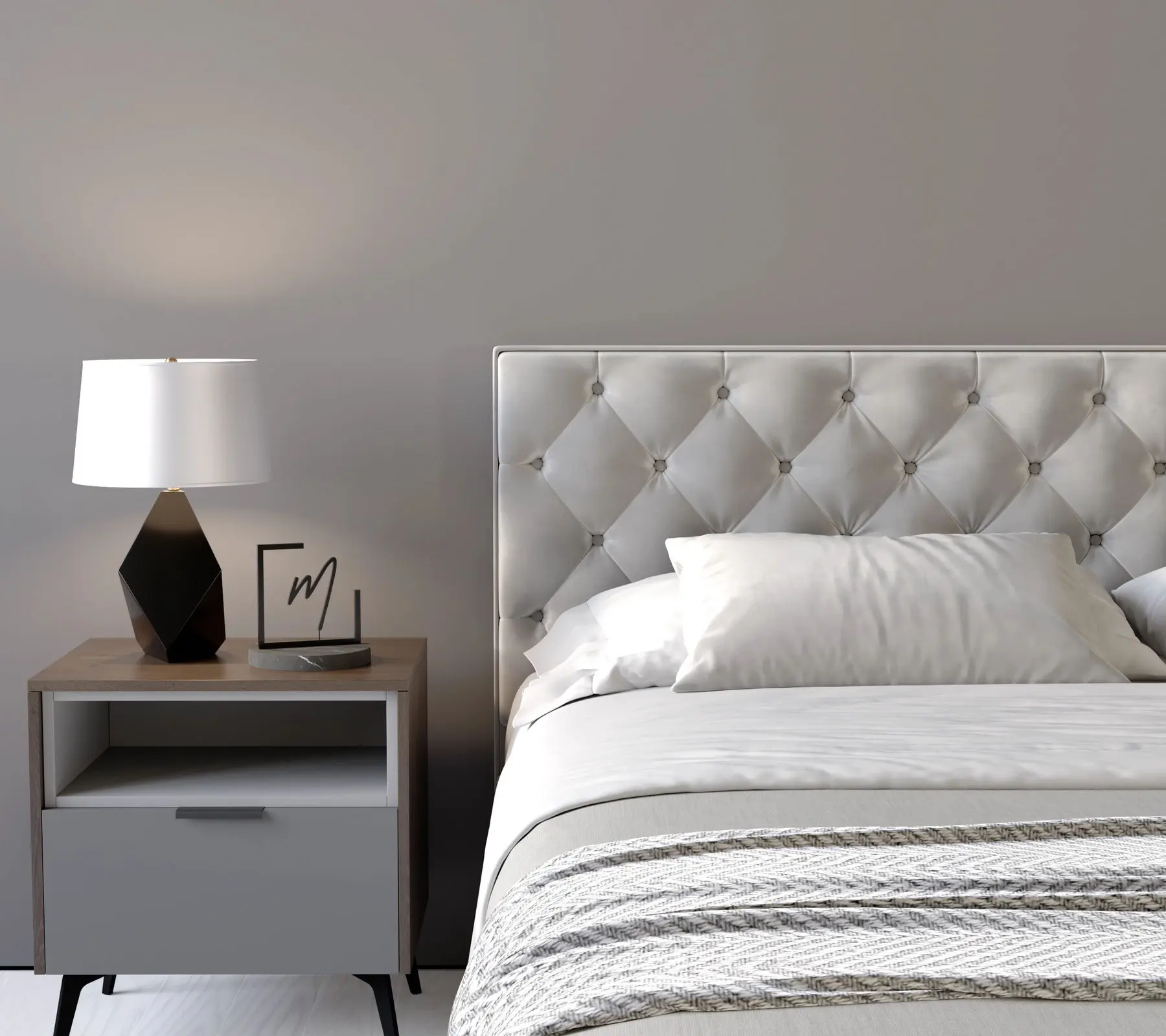 Кровать my-Mona 200x200 (Alluminio)