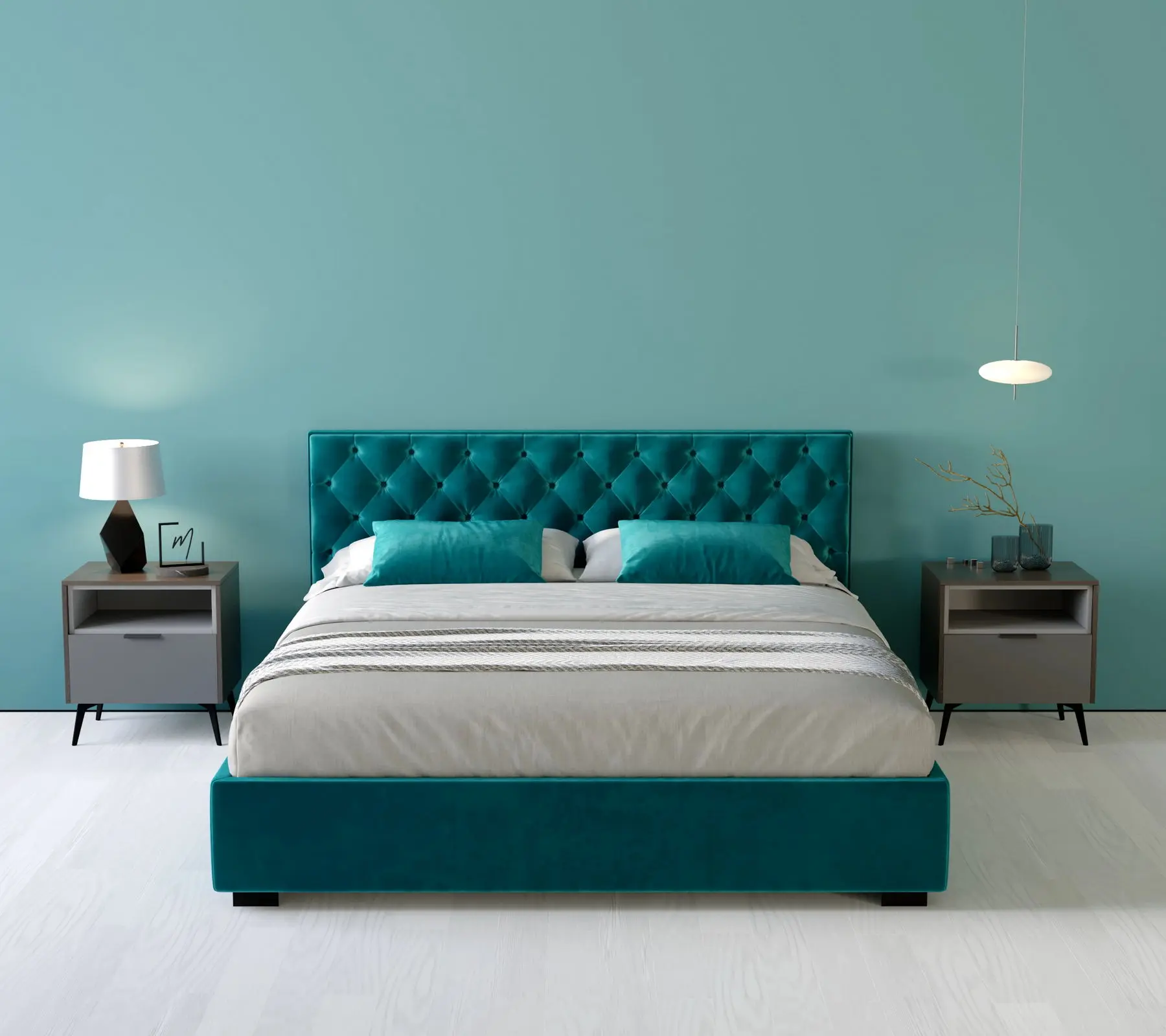 Pat my-Mona 90x200 (Azzurro)