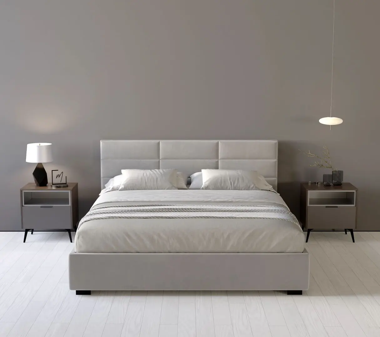 Кровать my-Nola 120x200 (Alluminio)