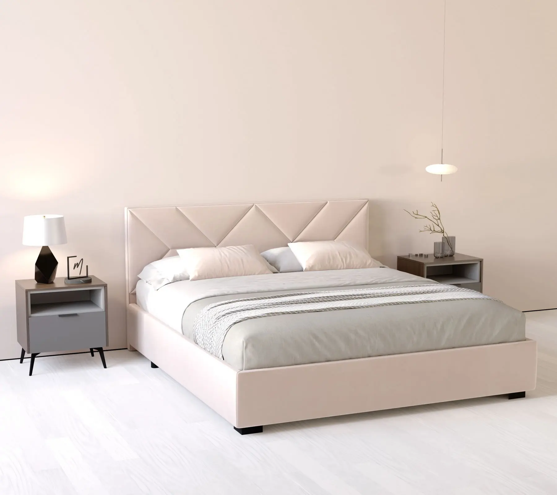 Кровать my-Nova 140x200 (Rosa)