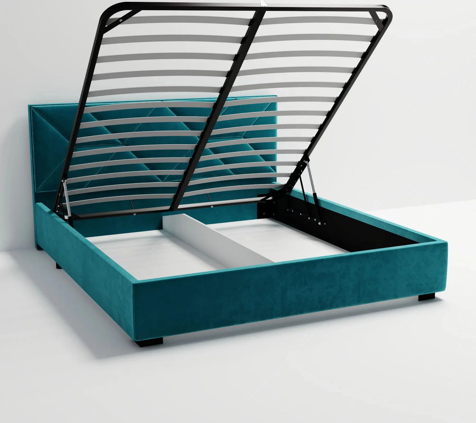 Кровать my-Nova 200x200 (Azzurro)