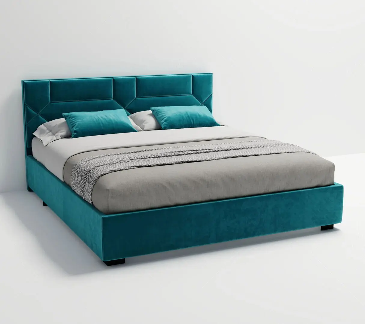 Pat my-Ola 160x200 (Azzurro)