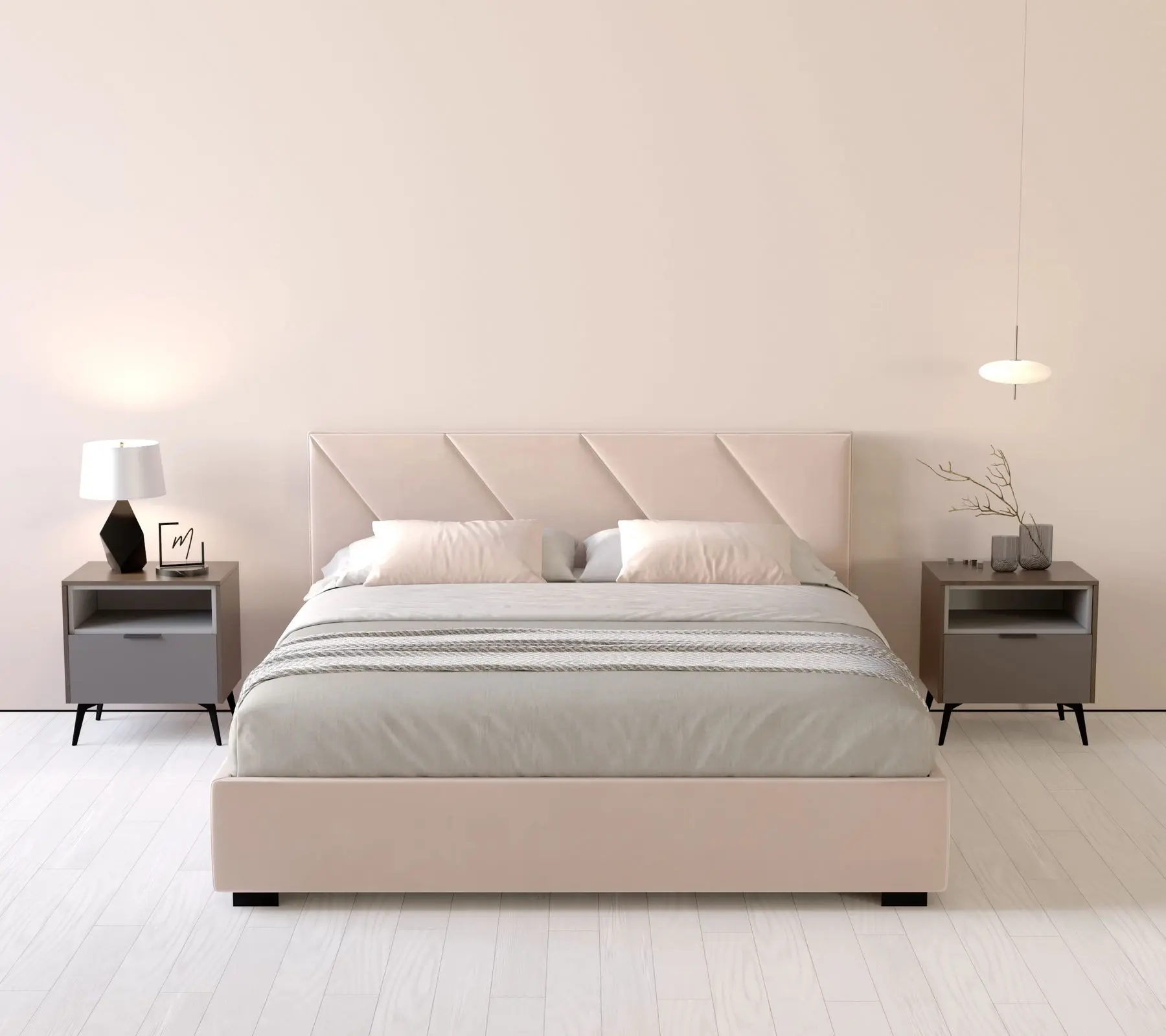 Кровать my-Roxy 200x200 (Rosa)