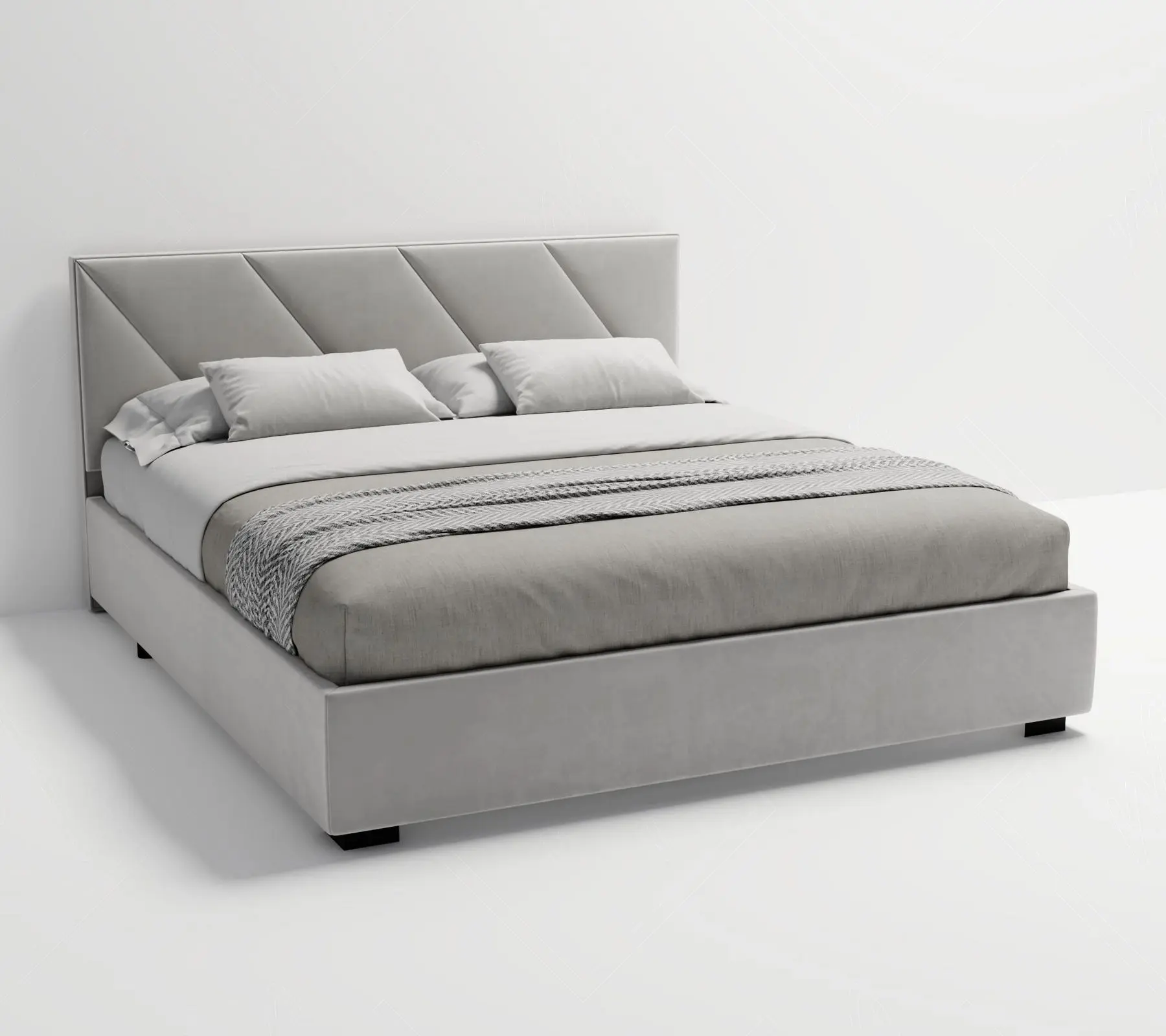 Кровать my-Roxy 90x200 (Alluminio)