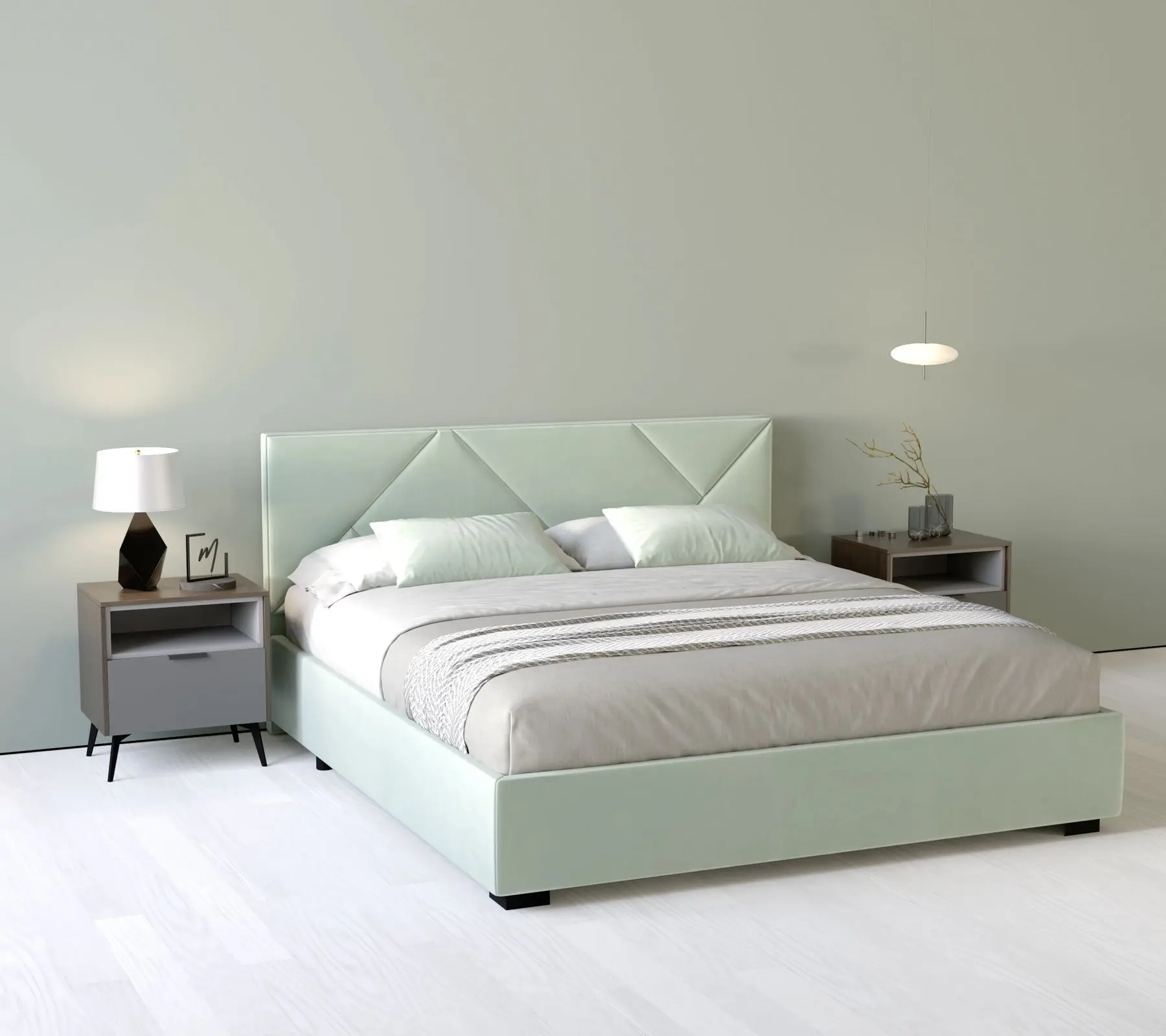 Кровать my-Sara 180x200 (Cristallo)