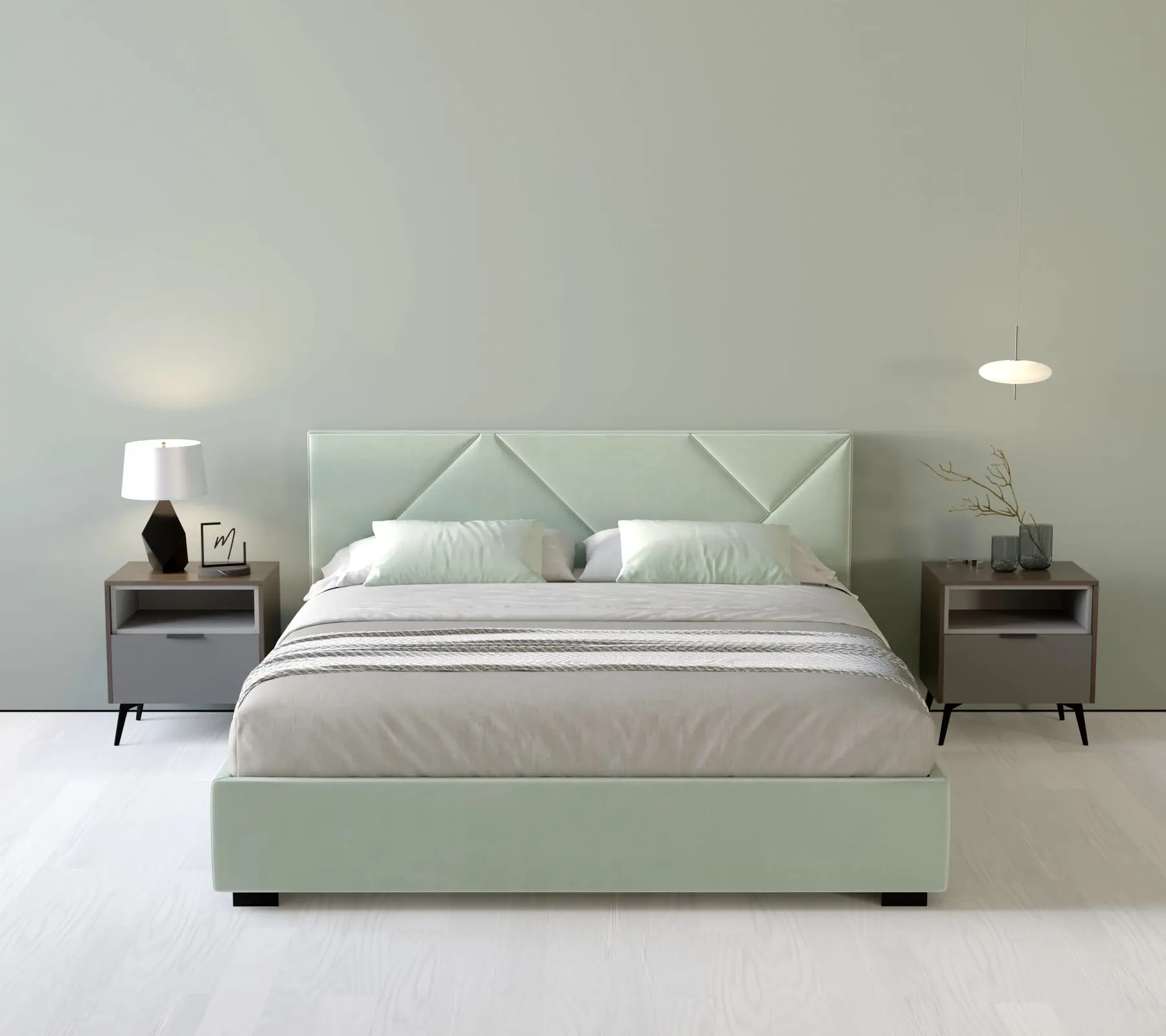 Кровать my-Sara 180x200 (Cristallo)