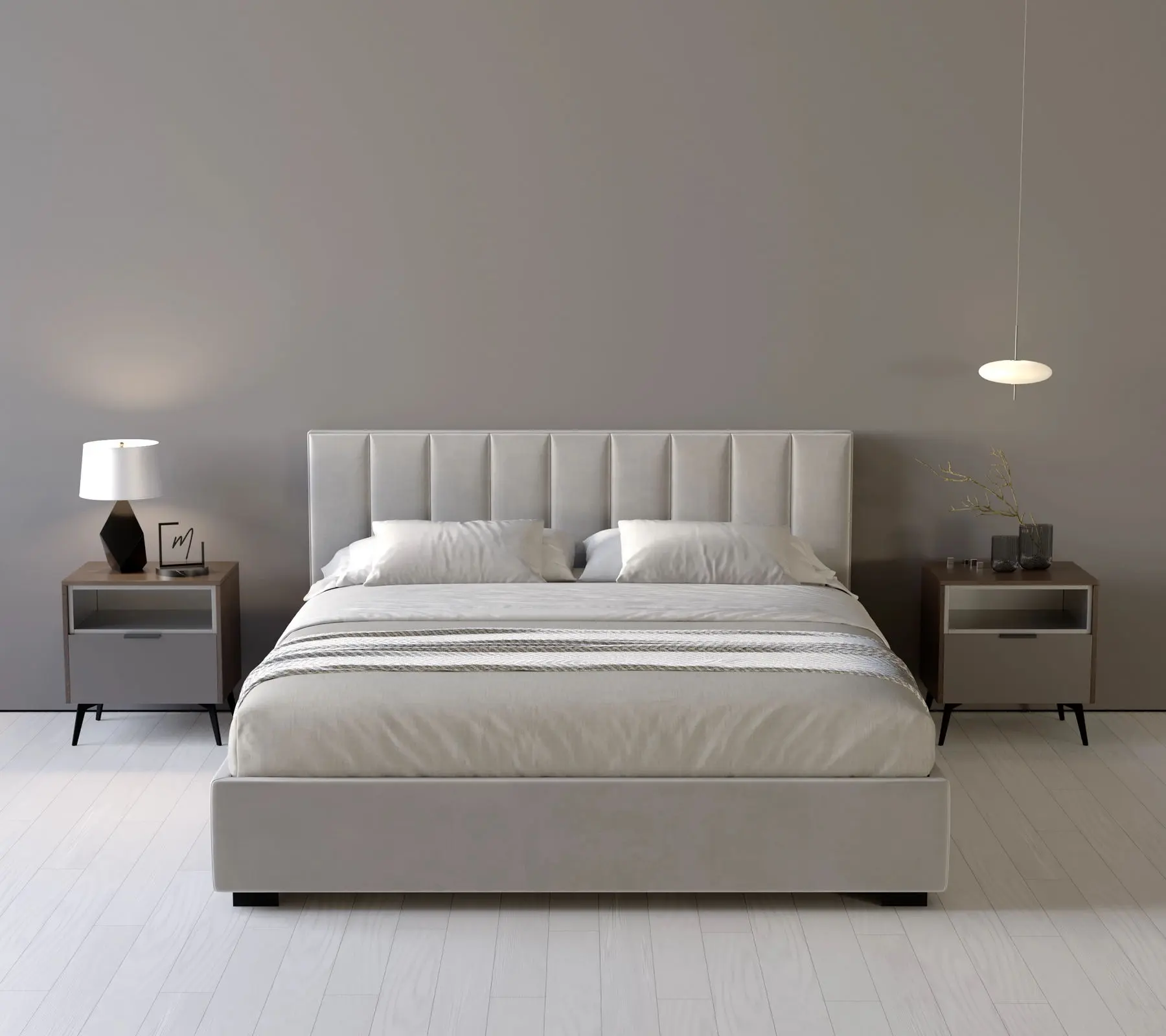 Кровать my-Sia 160x200 (Alluminio)