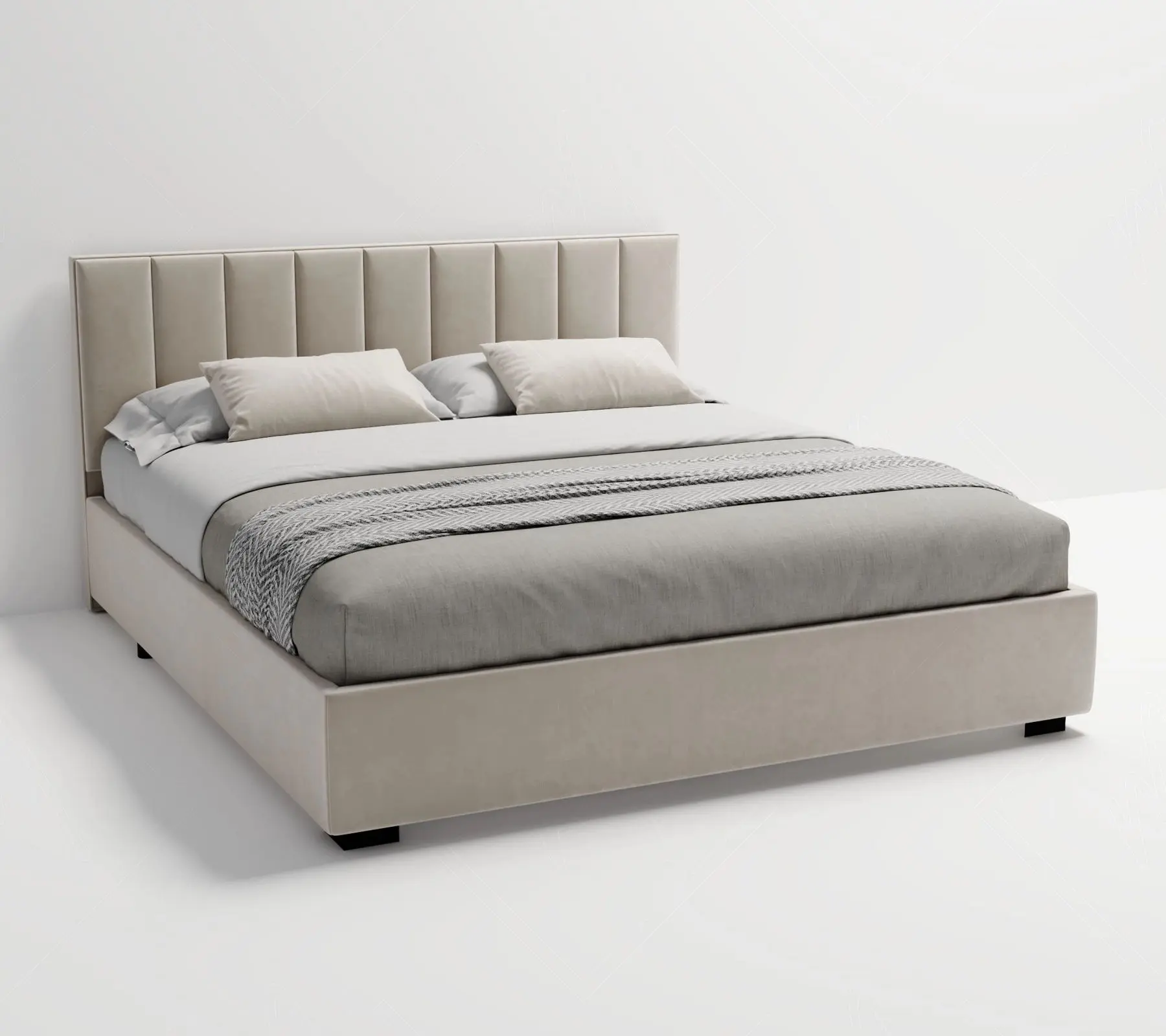 Кровать my-Sia 160x200 (Grigio)