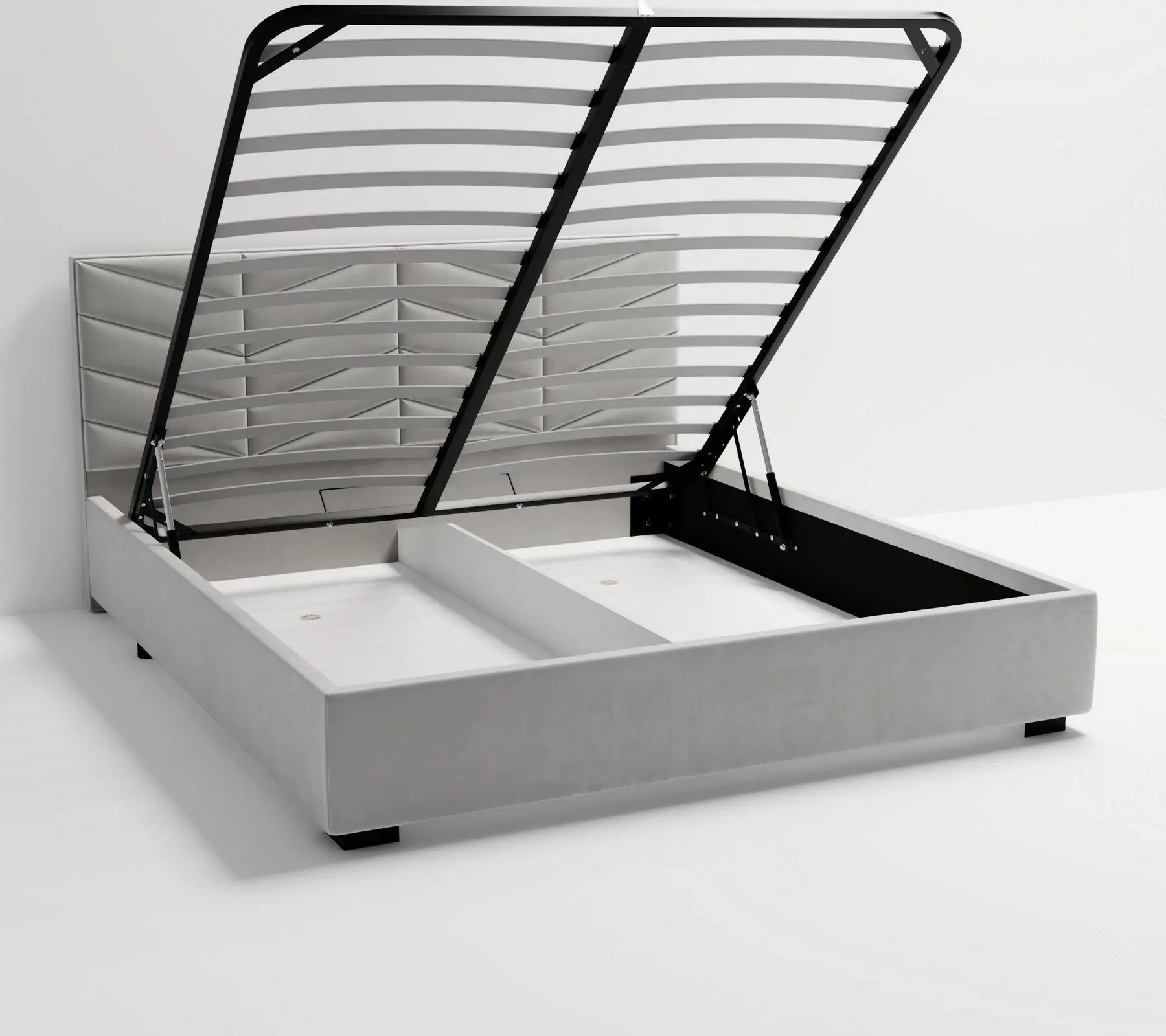 Кровать my-Sofi 90x200 (Alluminio)