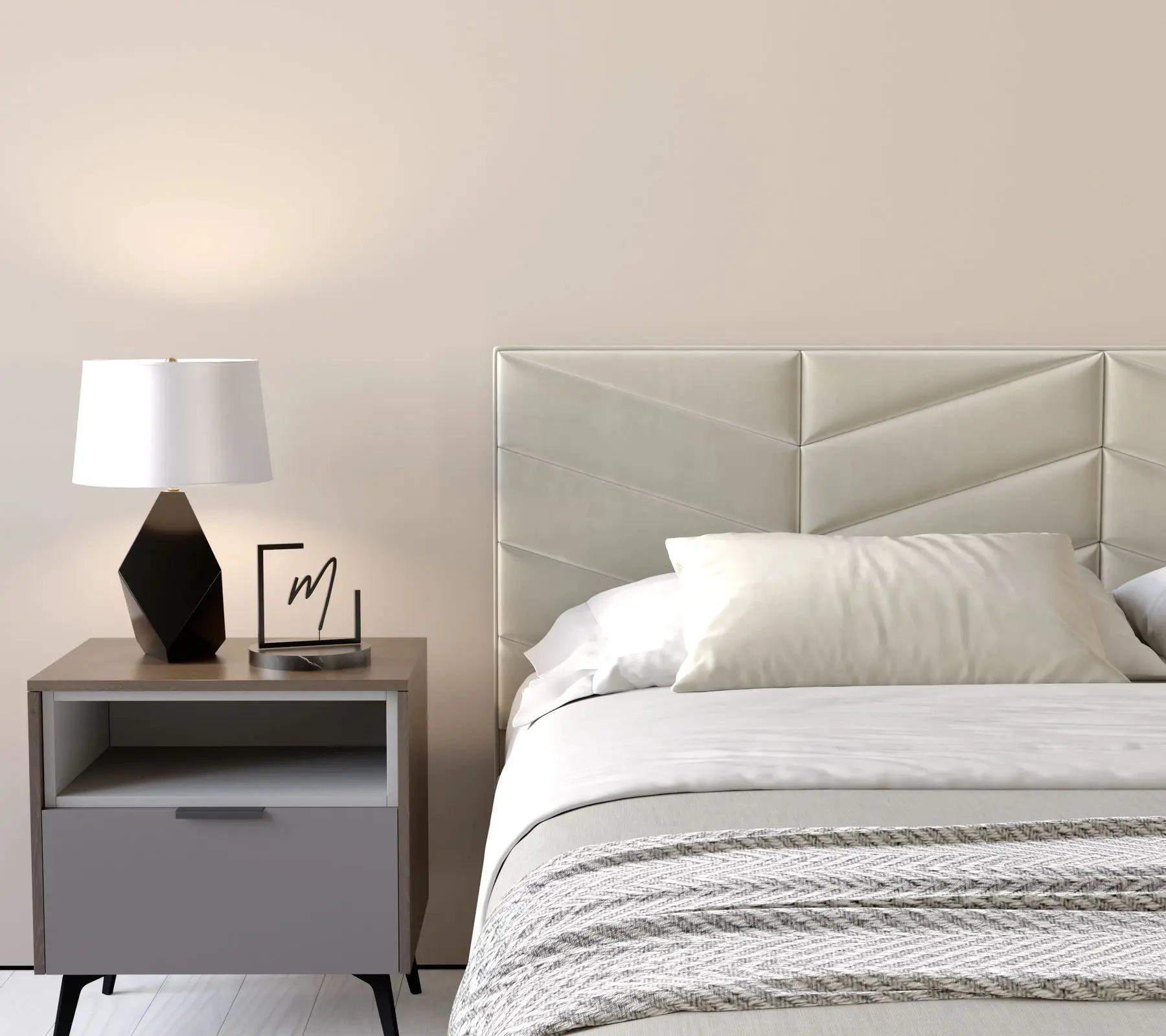 Кровать my-Sofi 90x200 (Grigio)