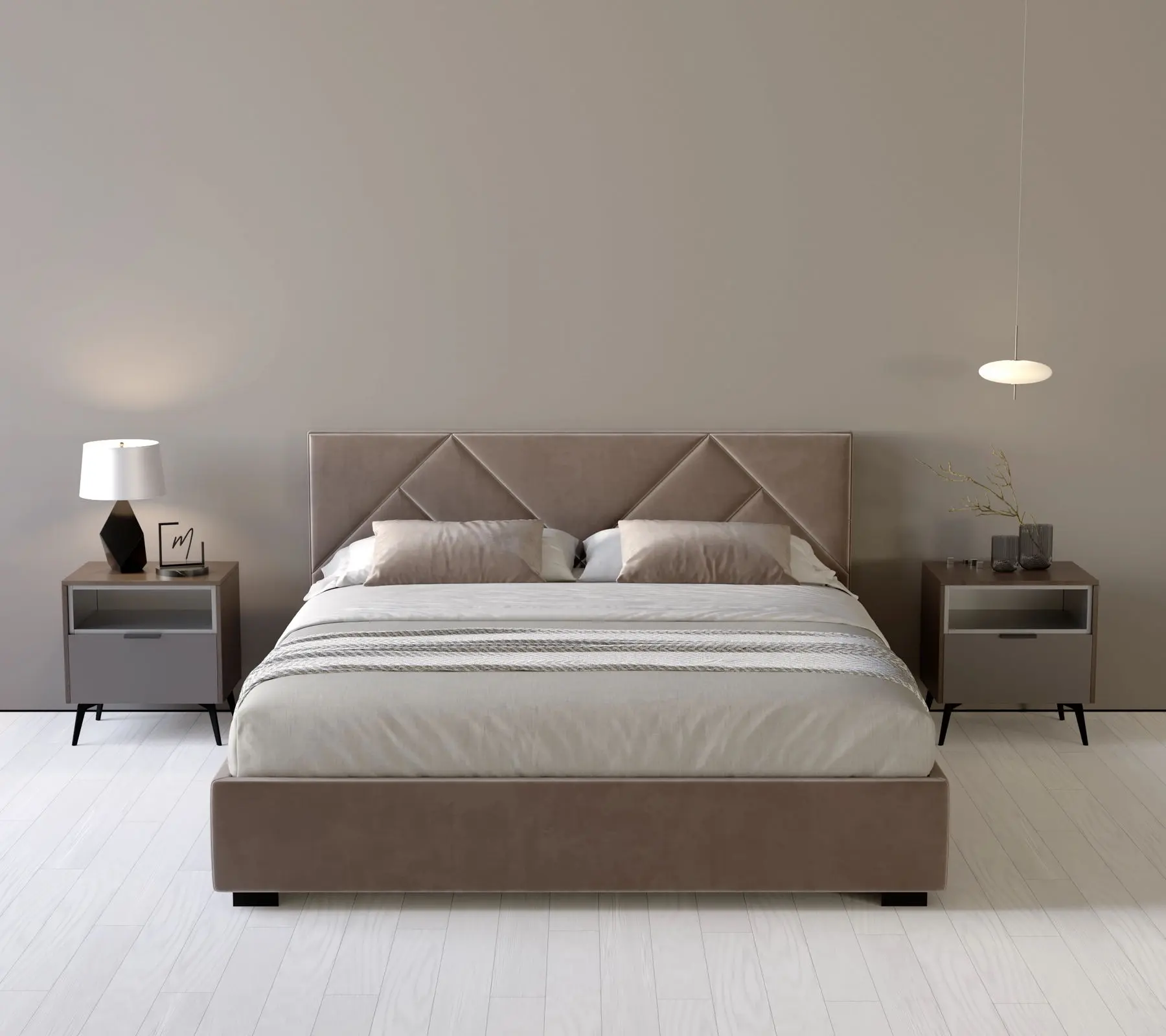 Кровать my-Zara 200x200 (Noce)