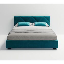 Кровать my-Zoea 200x200 (Azzurro) Thumb