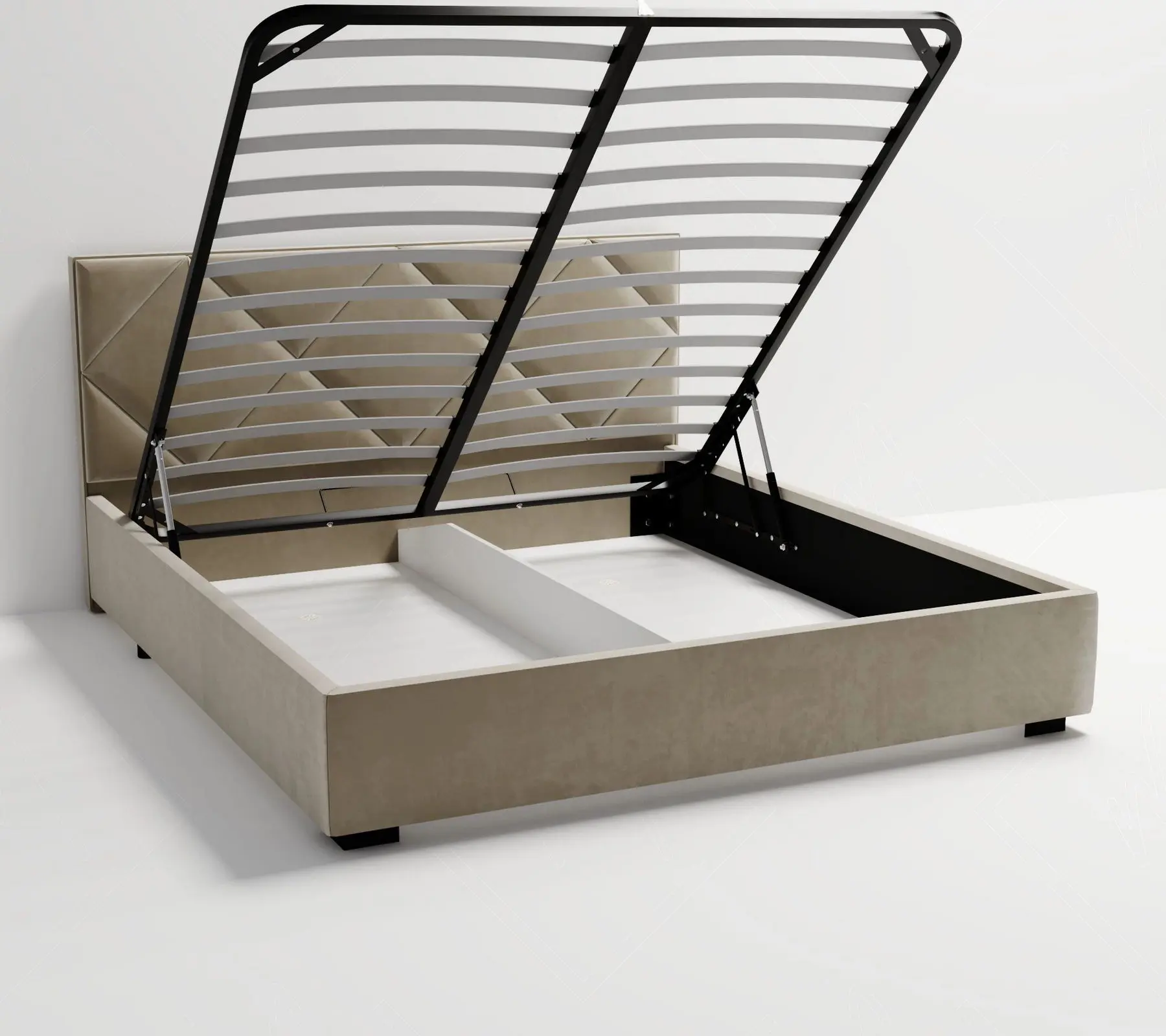 Кровать my-Zoea 200x200 (Pietra)