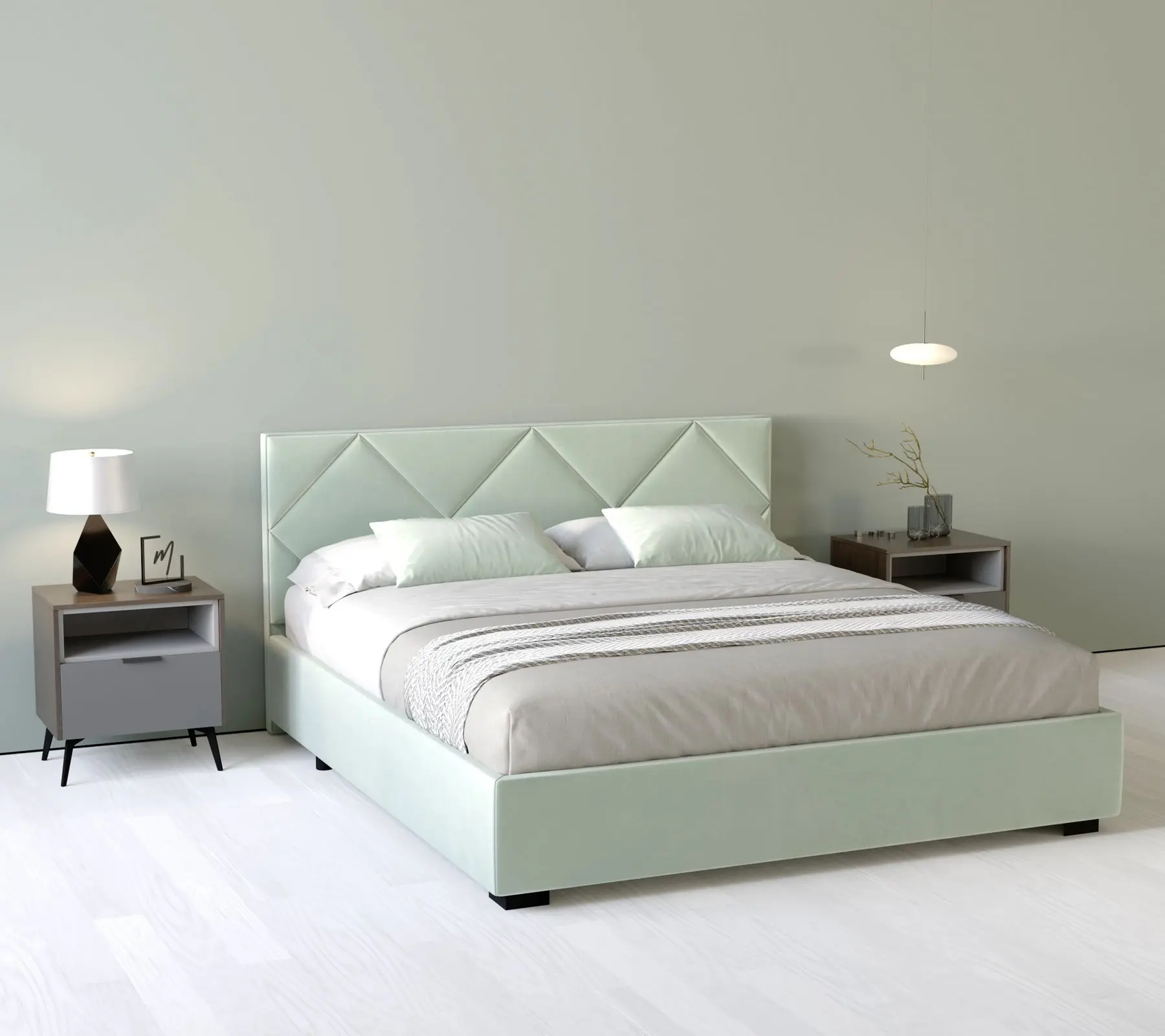 Кровать my-Zoea 90x200 (Cristallo)