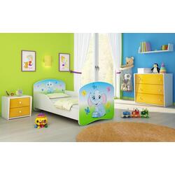 Кровать MyKids Elephant 27 140x70 (White/Blue)