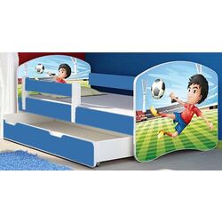 Pat MyKids Football cu sertar 160x80 (Blue) Thumb