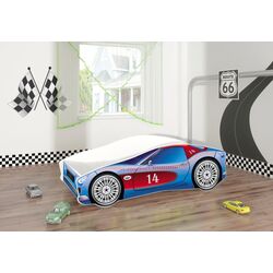 Pat MyKids Race Car 02 160x80 (Blue) Thumb