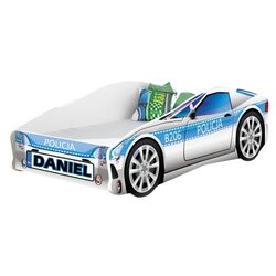 Pat MyKids Race Car 09 160x80 (White/Blue) Thumb