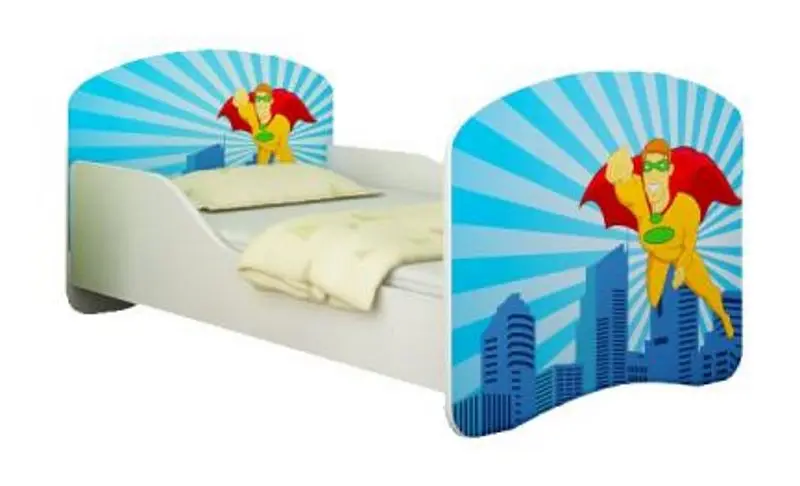Pat MyKids Super Hero 19 140x70 (Blue/White) - 2