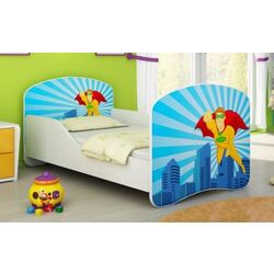 Pat MyKids Super Hero 19 140x70 (Blue/White) Thumb