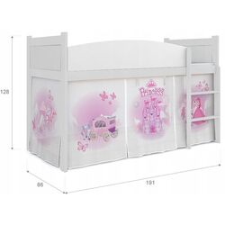 Кровать MyKids Twist Antresola 06 Princess Castle (White) Thumb